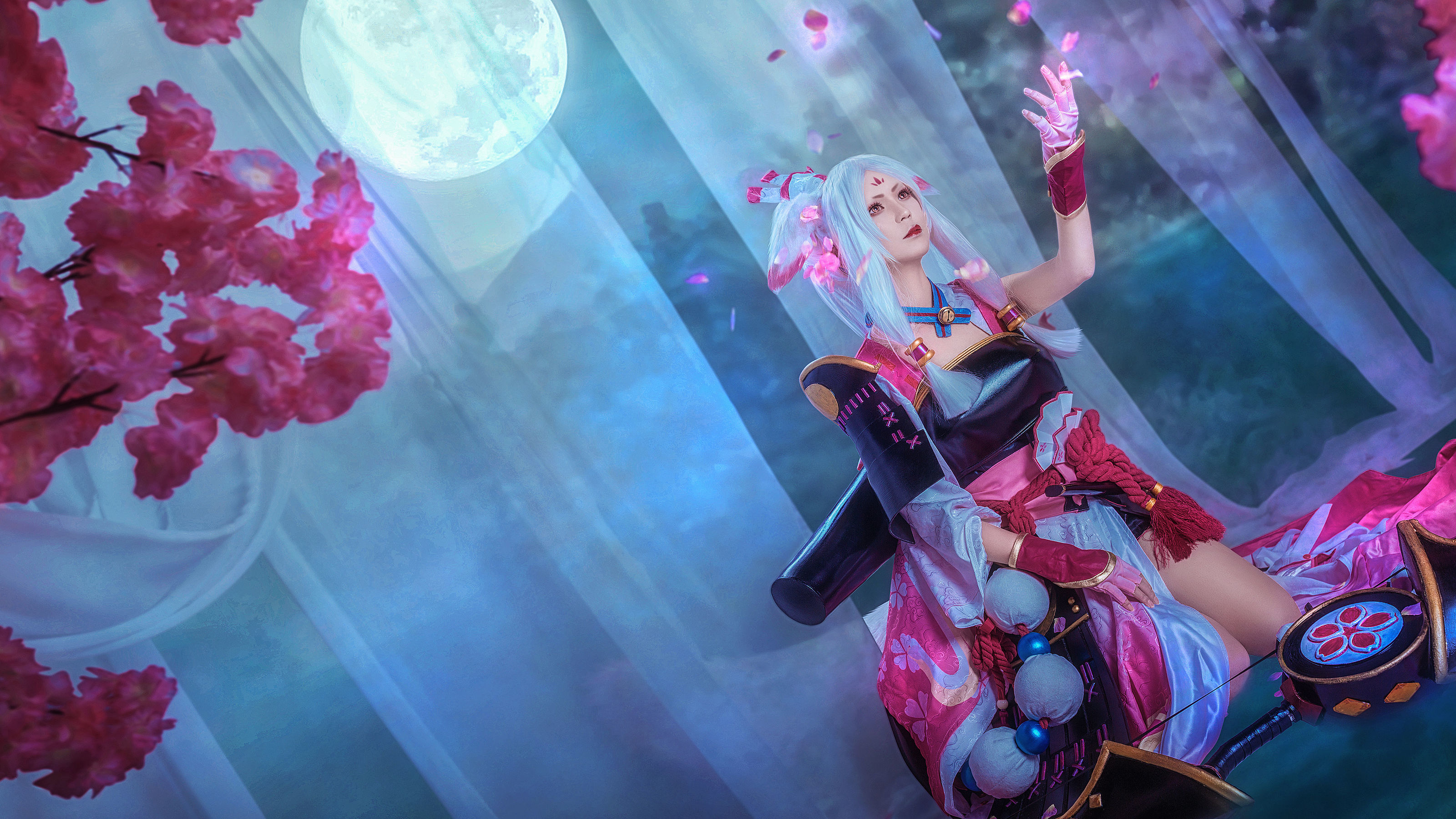 动漫博主北之北 – 阴阳师 白狼 [9P]