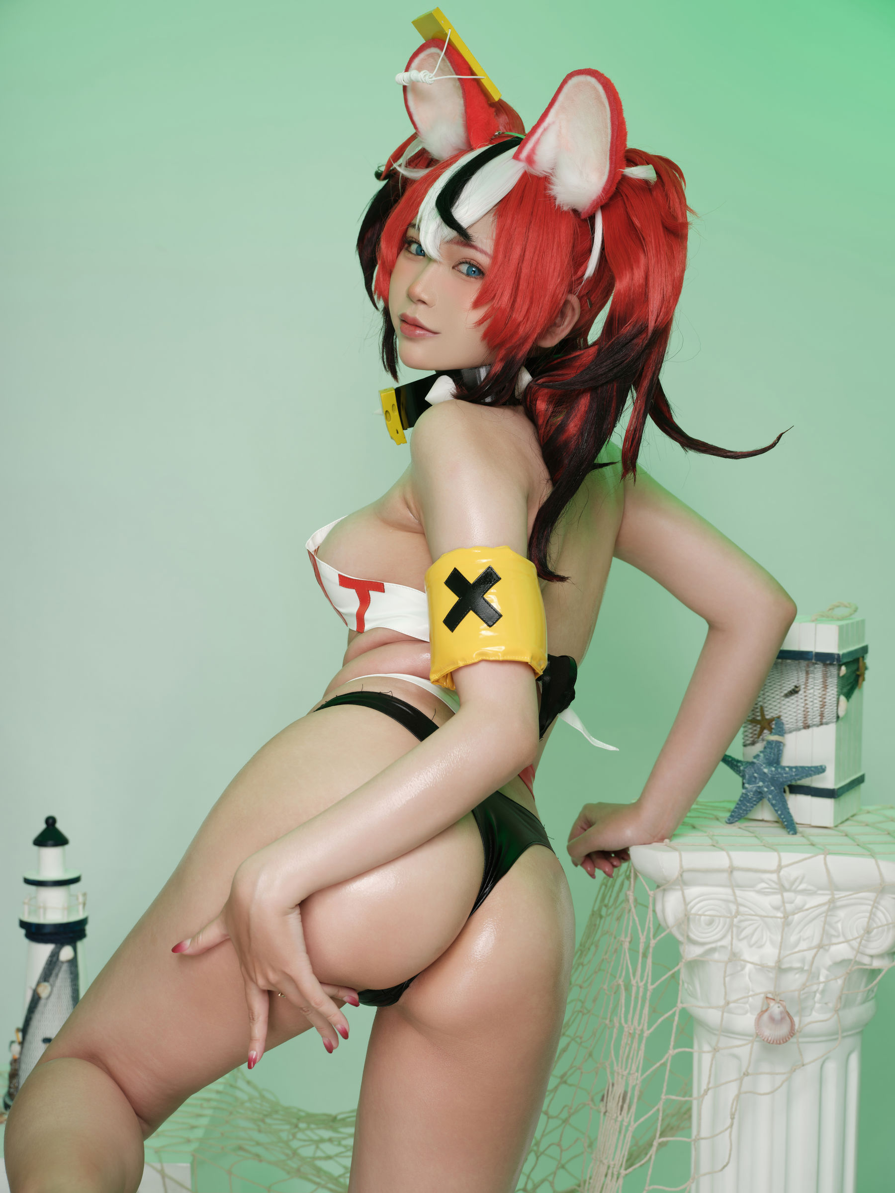 ZinieQ – Hakos Baelz Pole Dancing [38P]