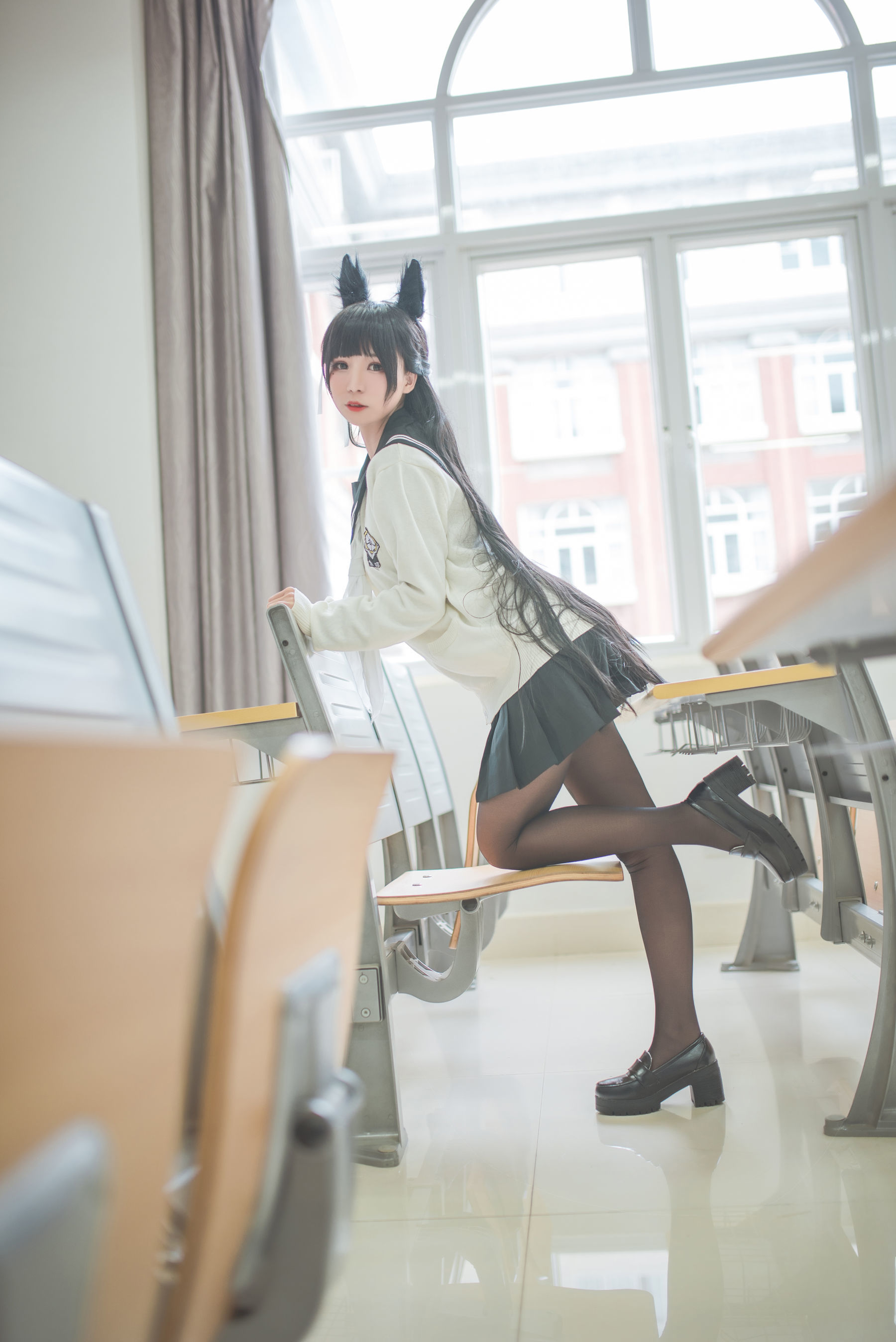 动漫博主北之北 – 碧蓝航线 爱宕JK [9P]