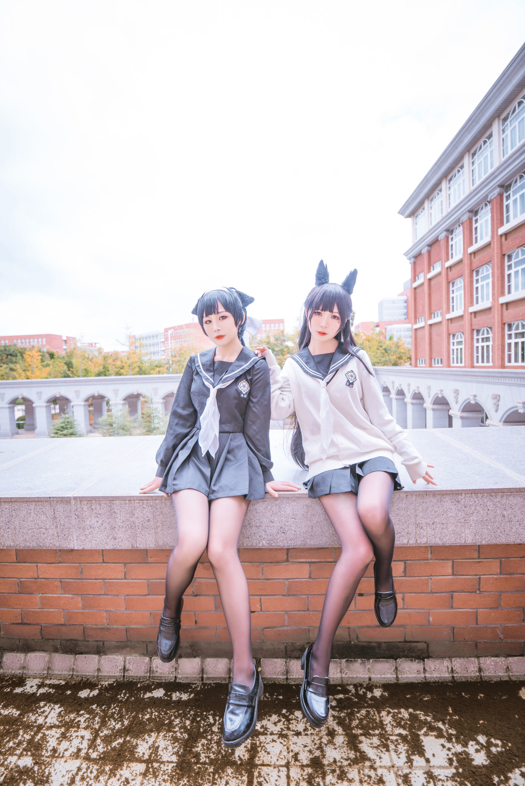 动漫博主北之北 – 碧蓝航线 爱宕JK [9P]