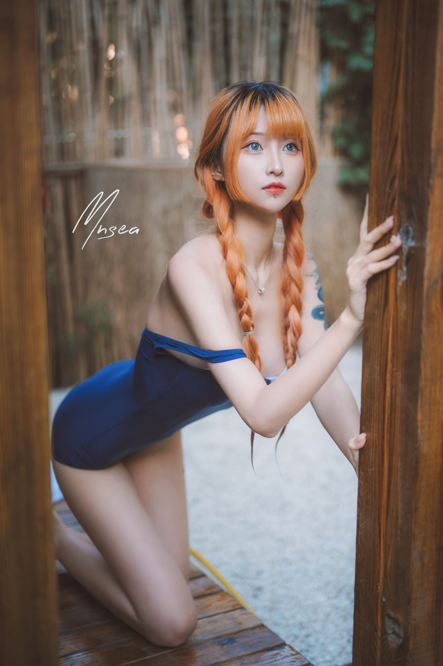 妹抖青 – 死库水 [47P]