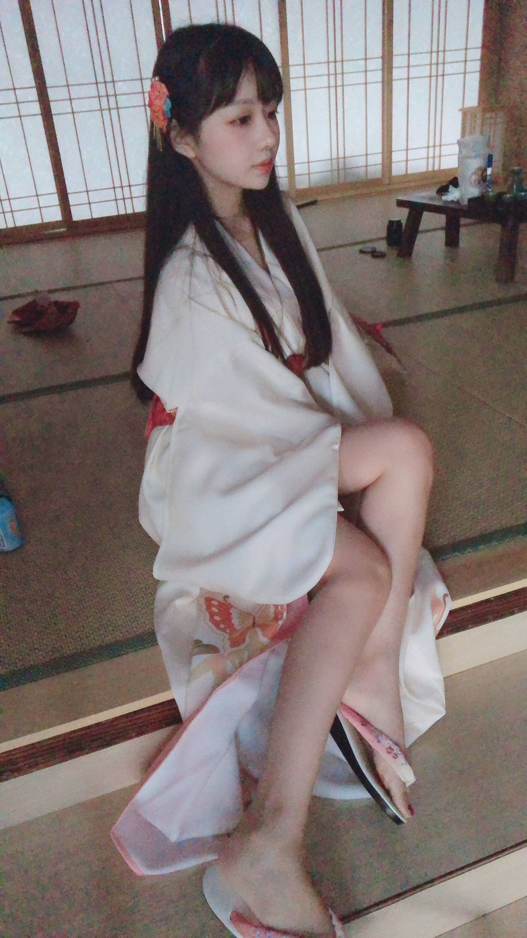 [萝莉COS] Shika小鹿鹿 – 和服 [19P]