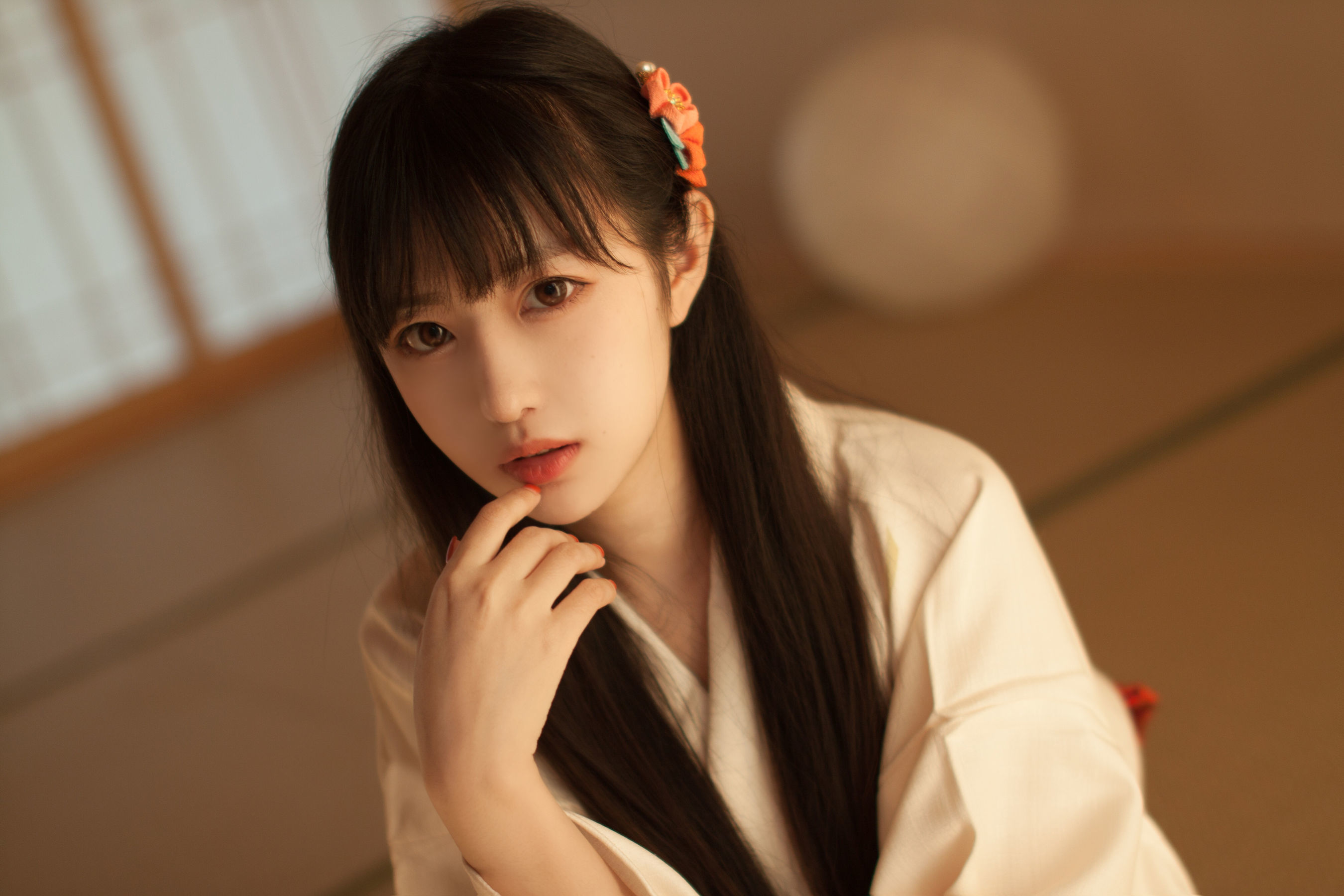 [萝莉COS] Shika小鹿鹿 – 和服 [19P]