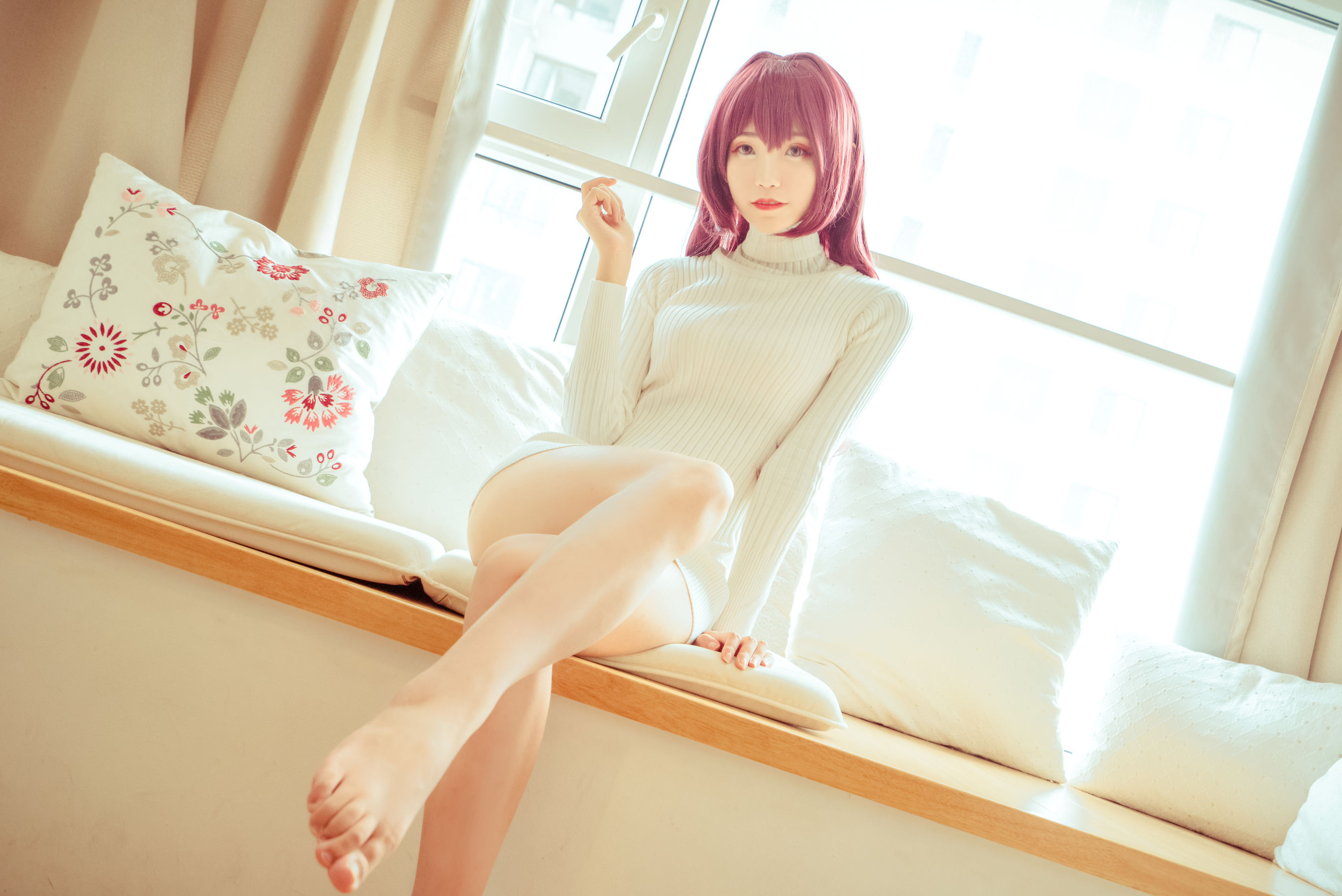 然理理 – 斯卡哈毛衣 [26P]