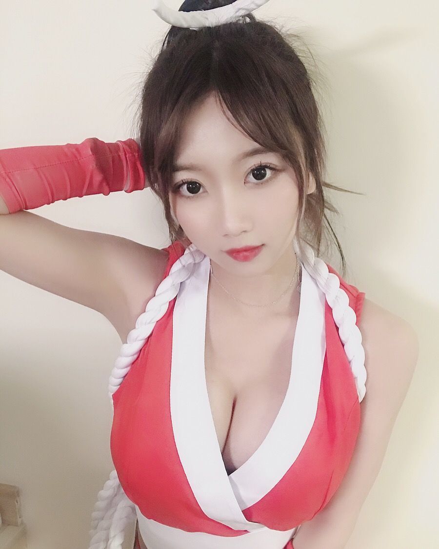 [萝莉COS] 鬼畜瑶 – 不知火舞自拍 [8P]