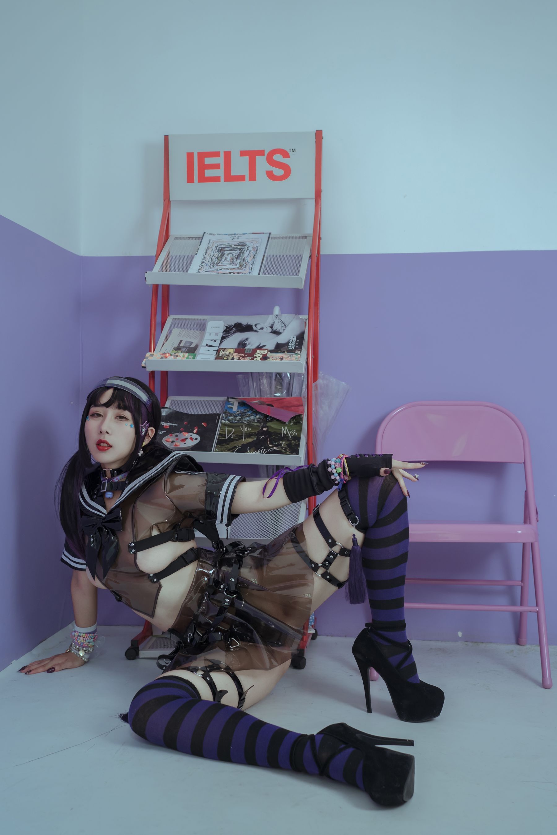 云溪溪 – 幻想学院 [51P]