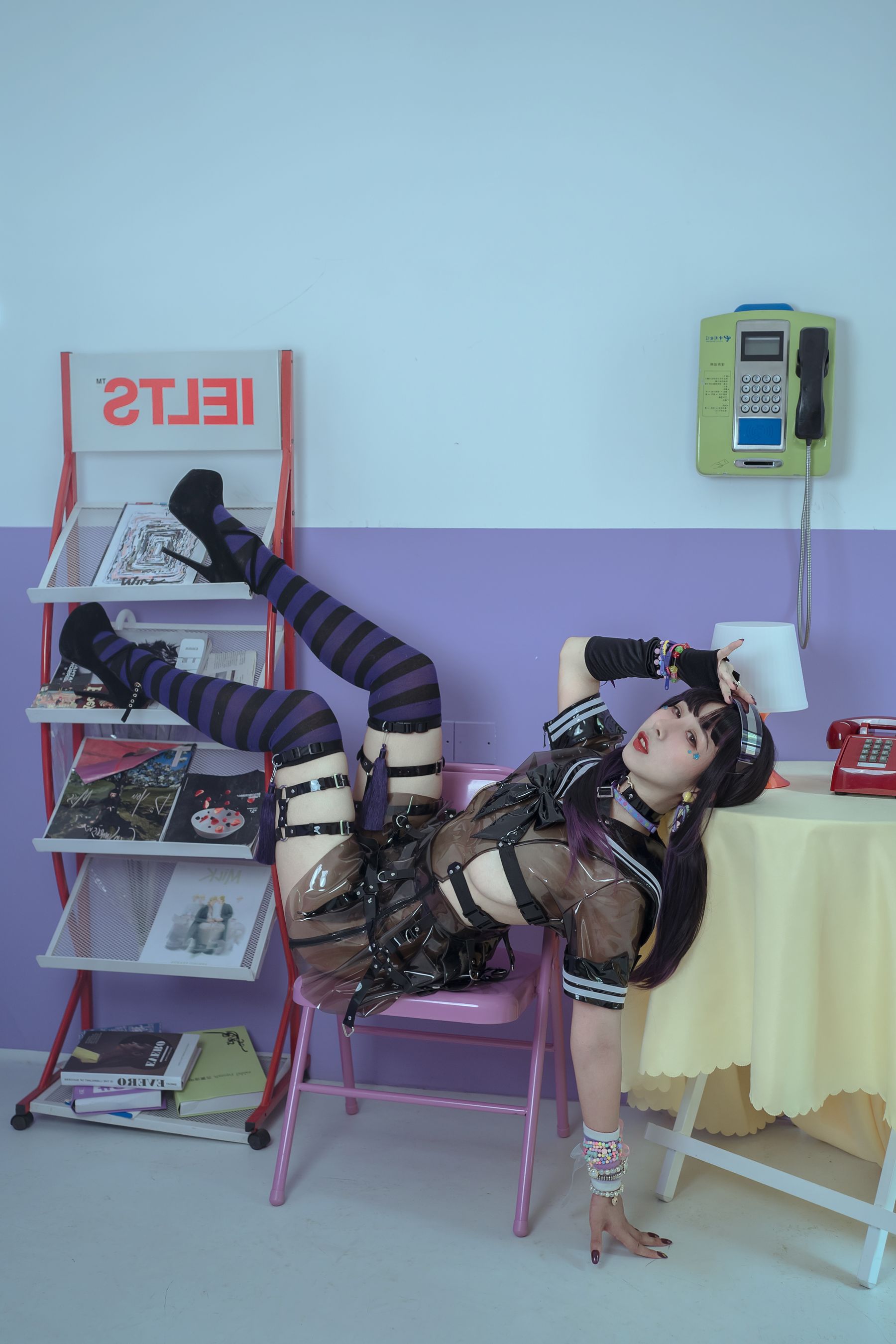 云溪溪 – 幻想学院 [51P]