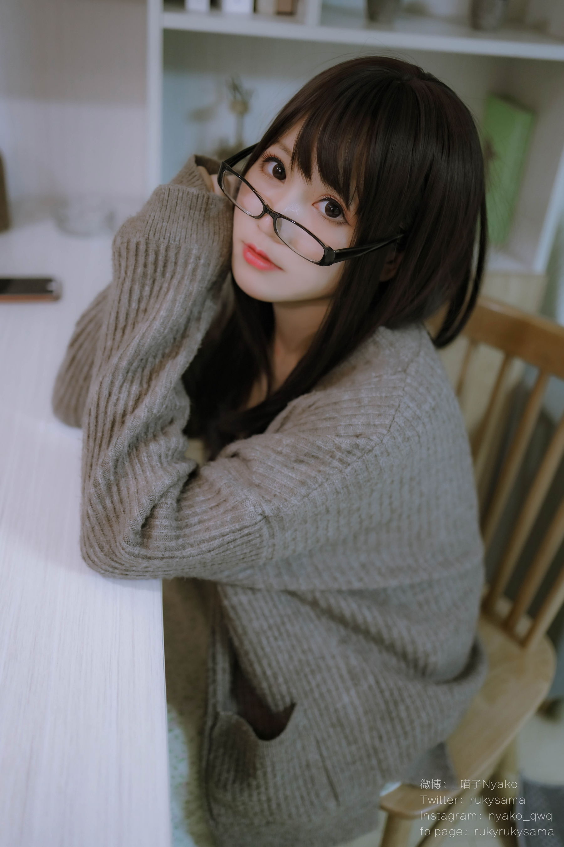 萌妹子Nyako喵子 – 妄想彼女との同棲生活 之 便服系列 [73P]