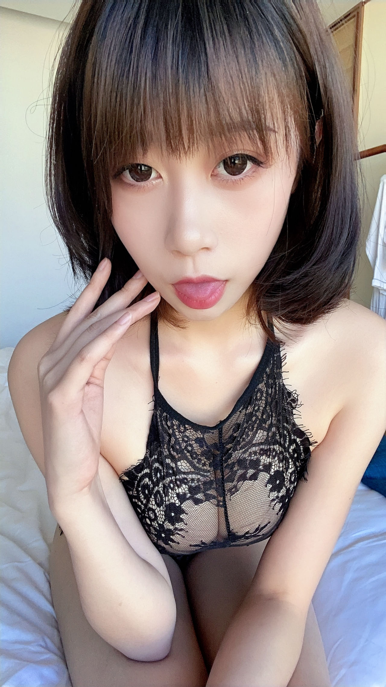 萌妹奈汐酱nice – 蕾丝 [46P]