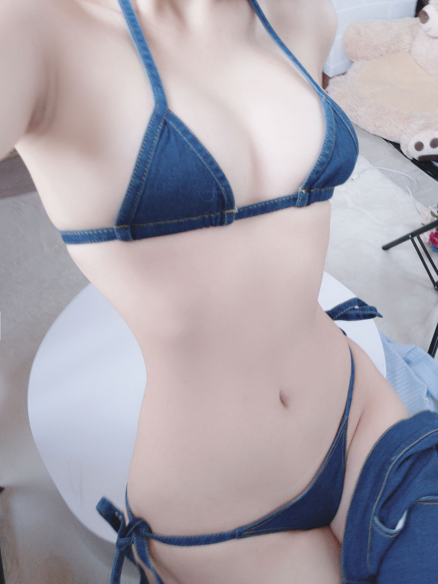 Cosplay日奈娇 – 牛仔裤 [80P]