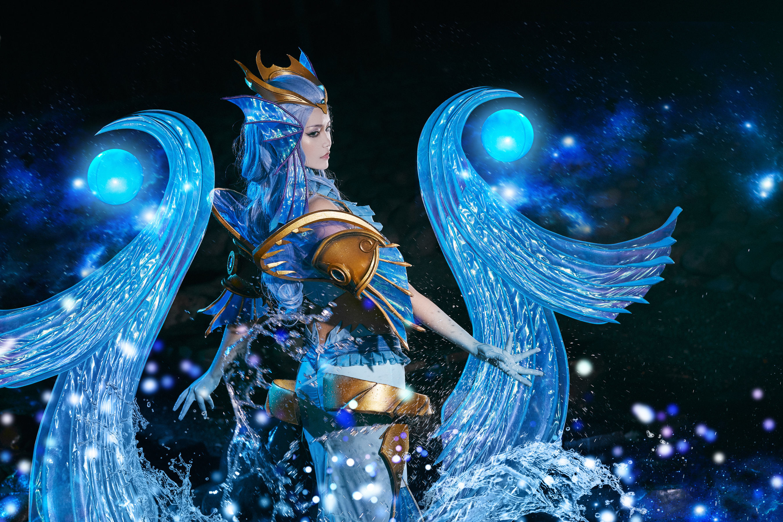 人气coser戚顾儿MIKI 王者荣耀 武则天海洋之心 [19P]