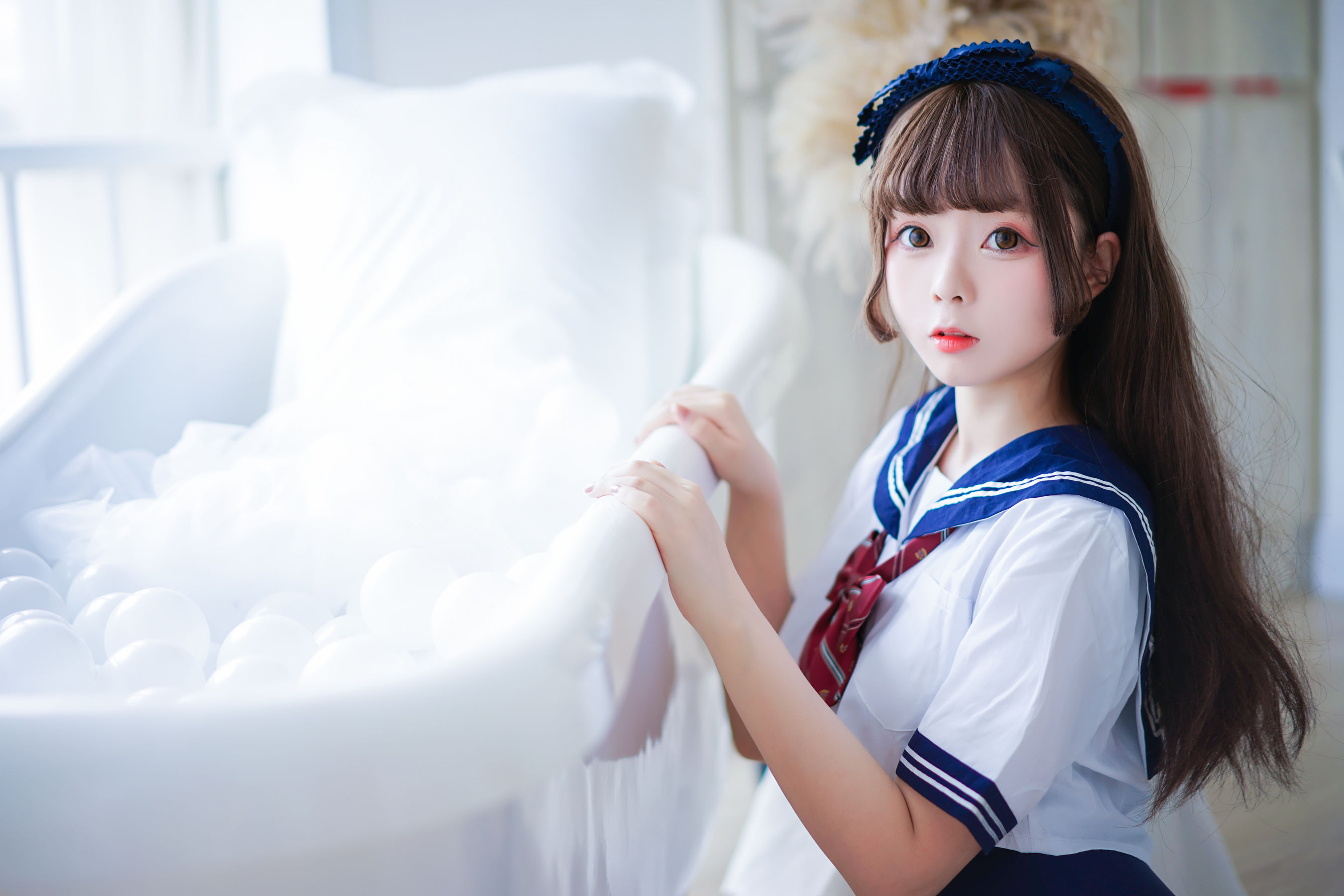 Cosplay日奈娇 – 制服死库水 [40P]