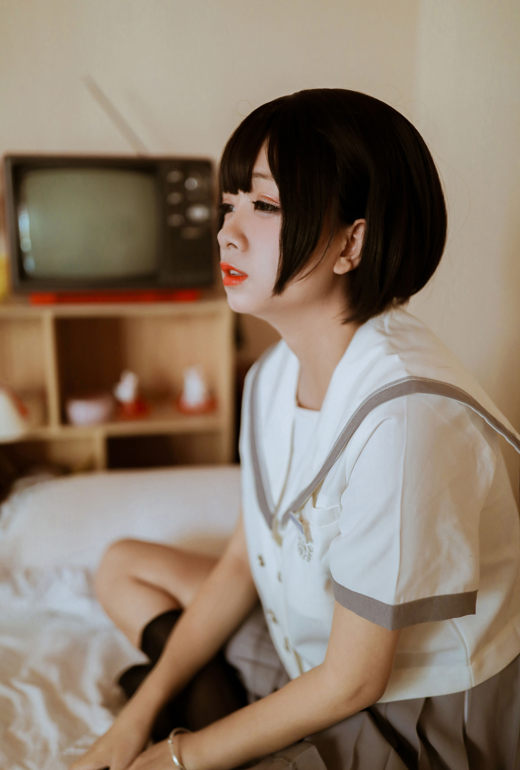 Cosplay日奈娇 和风jk [40P]