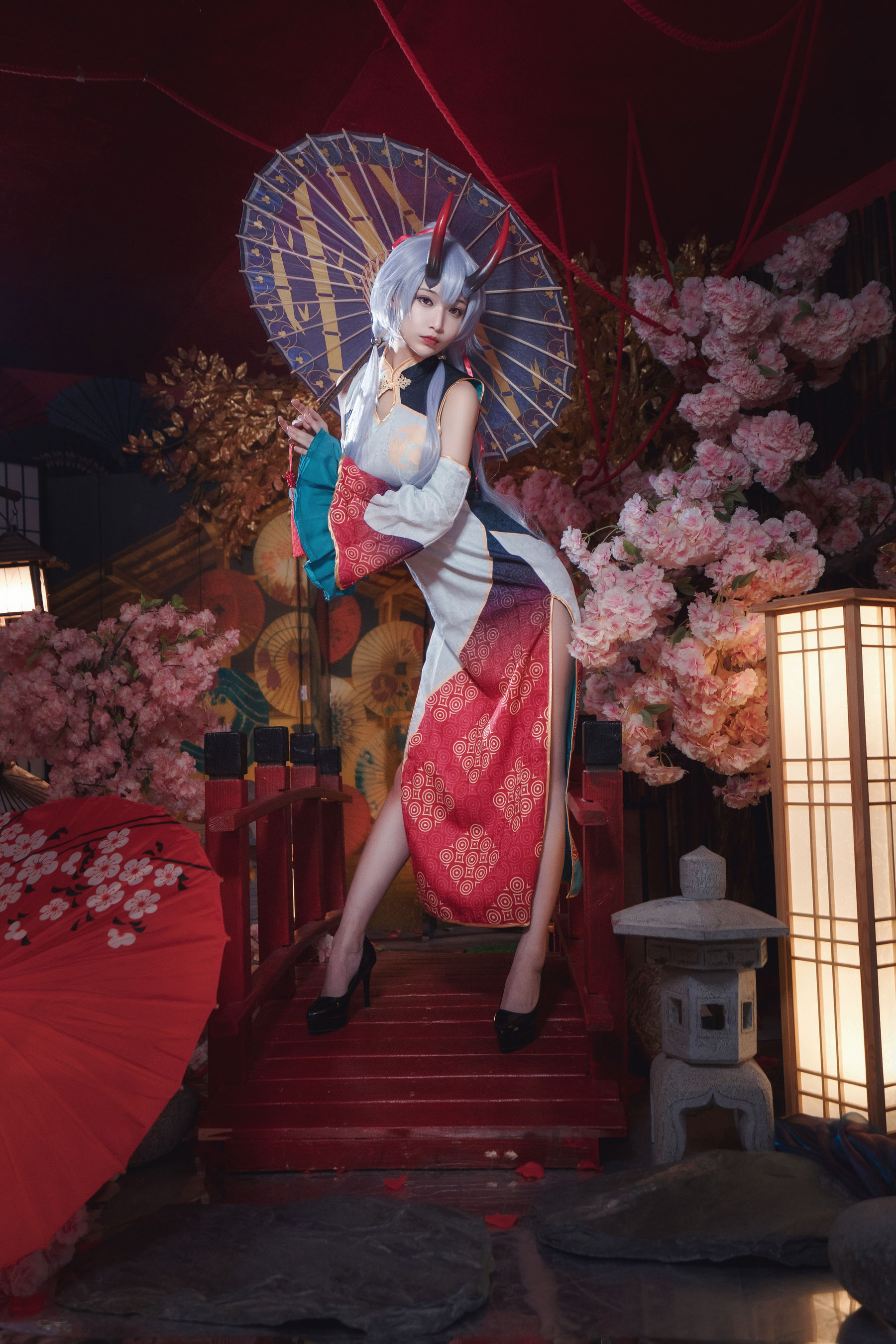 动漫博主铁板烧鬼舞w – 巴御前 [17P]