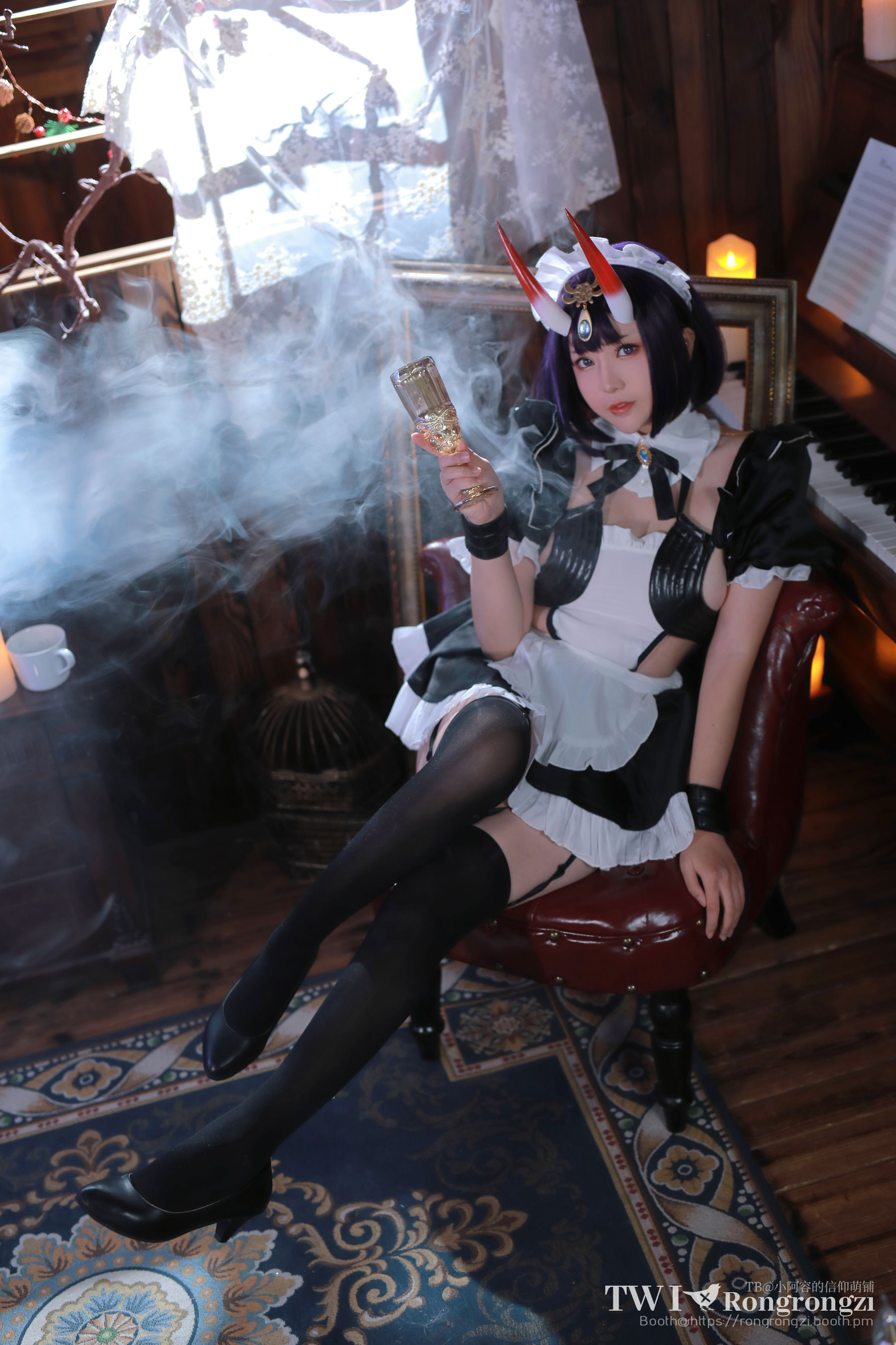 小容仔咕咕咕 – 酒吞童子女仆 [46P]