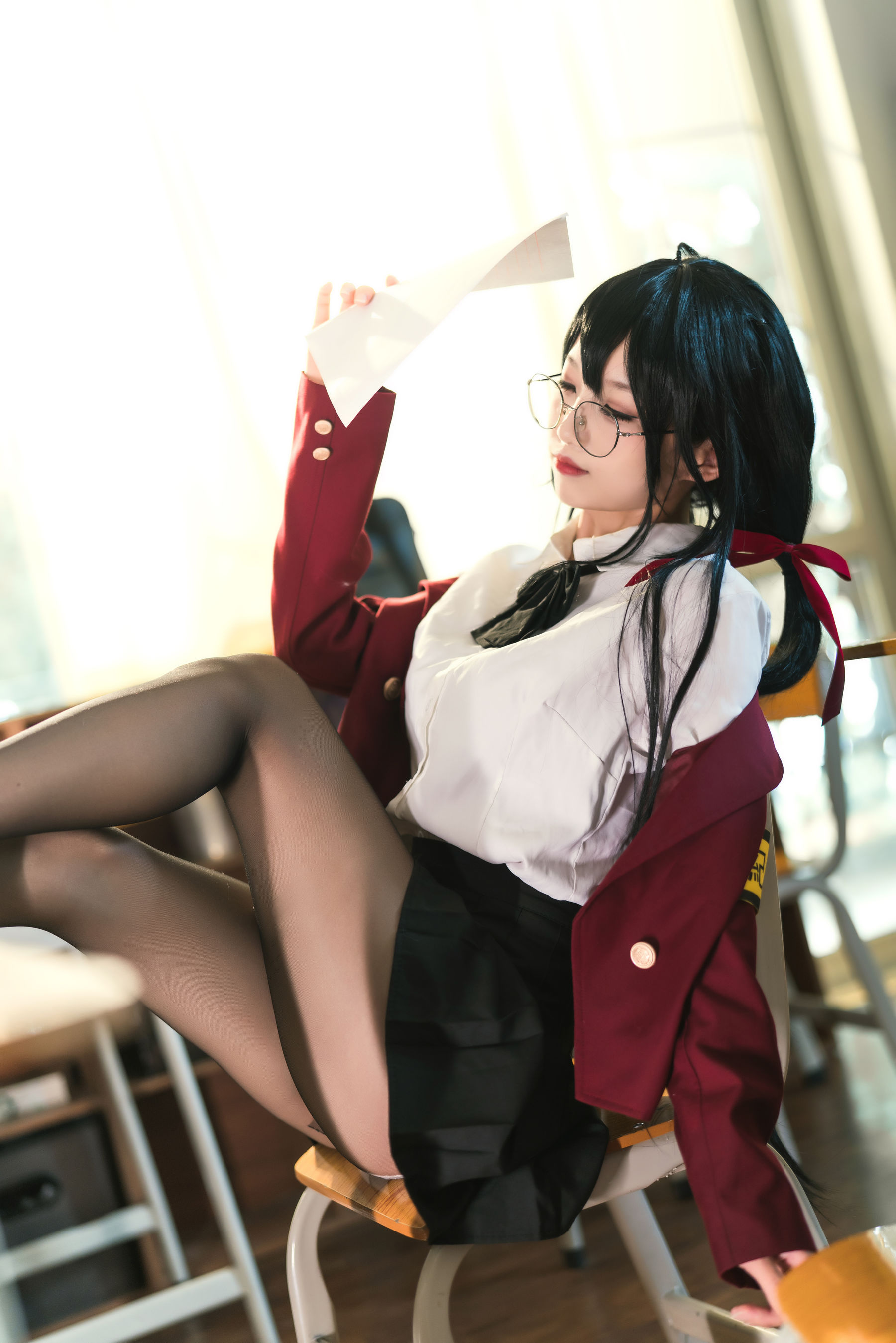 狐玖玖 – 碧蓝航线 大凤JK [20P]