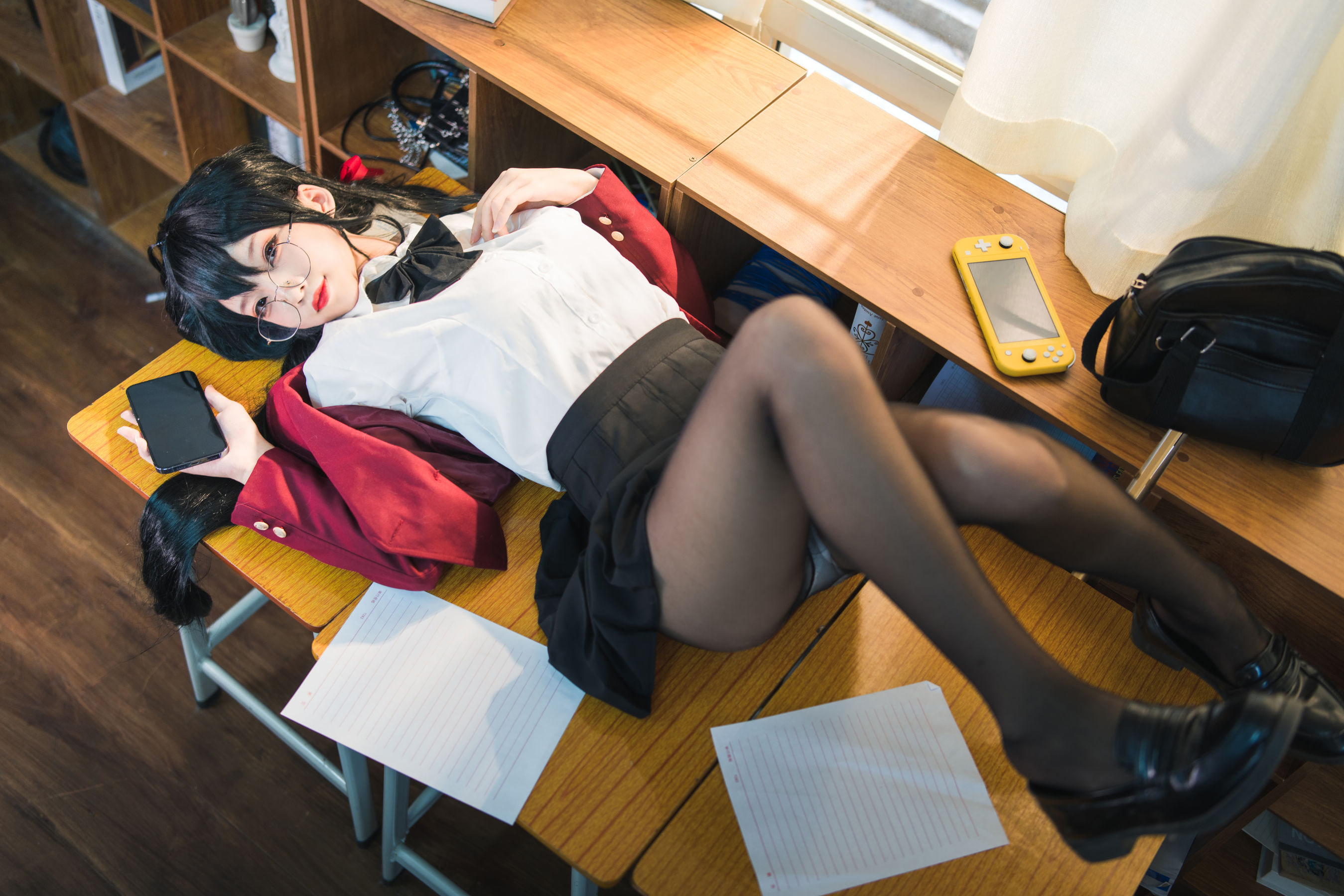 狐玖玖 – 碧蓝航线 大凤JK [20P]