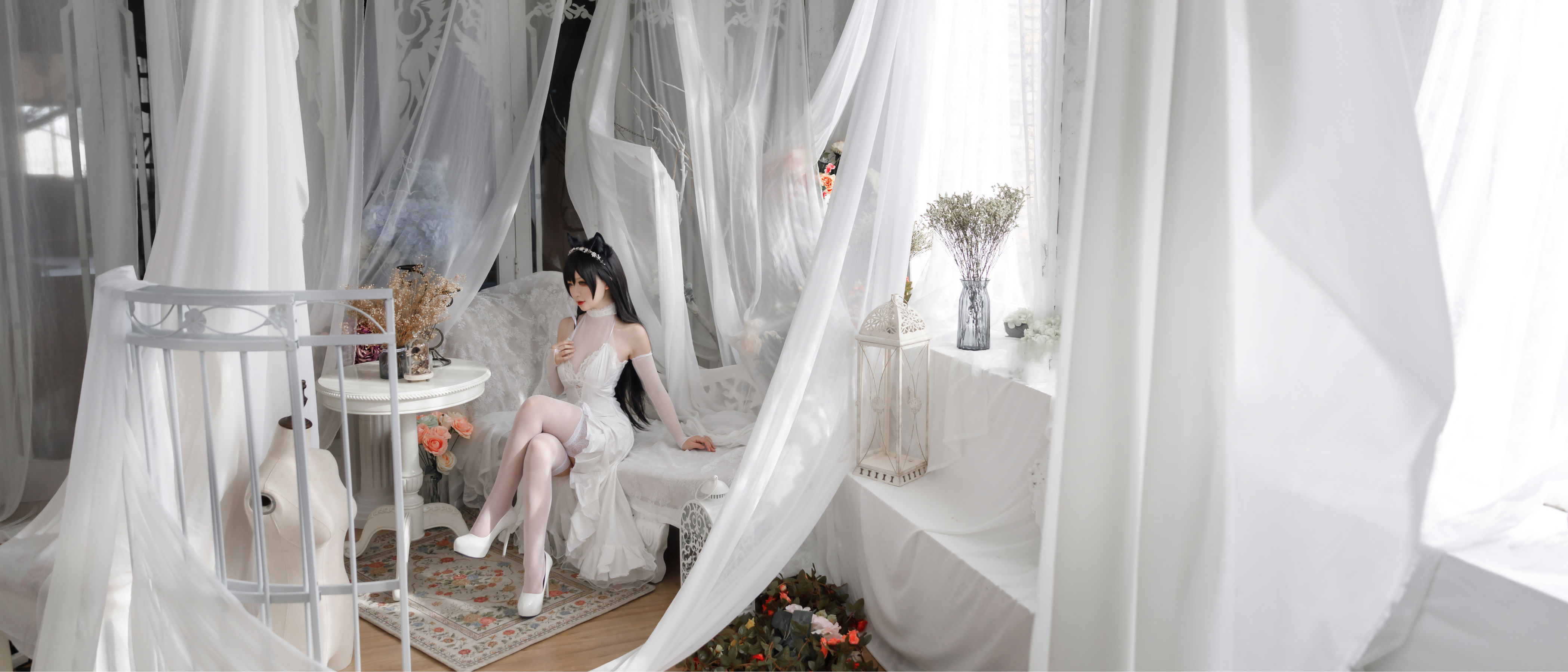 动漫博主樱落酱w – 爱宕花嫁 [19P]