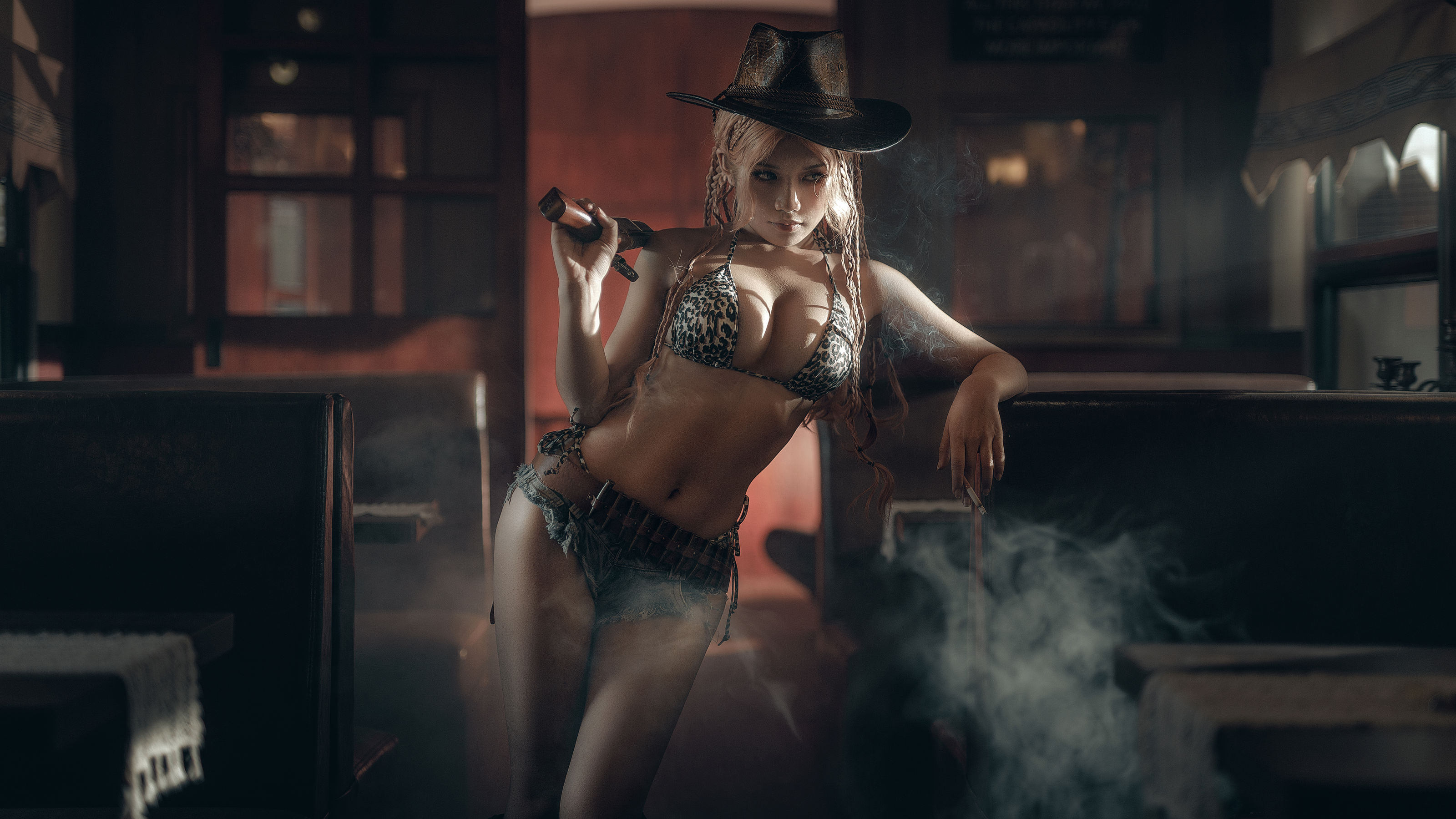 一笑芳香沁写真 – 牛仔 [22P]