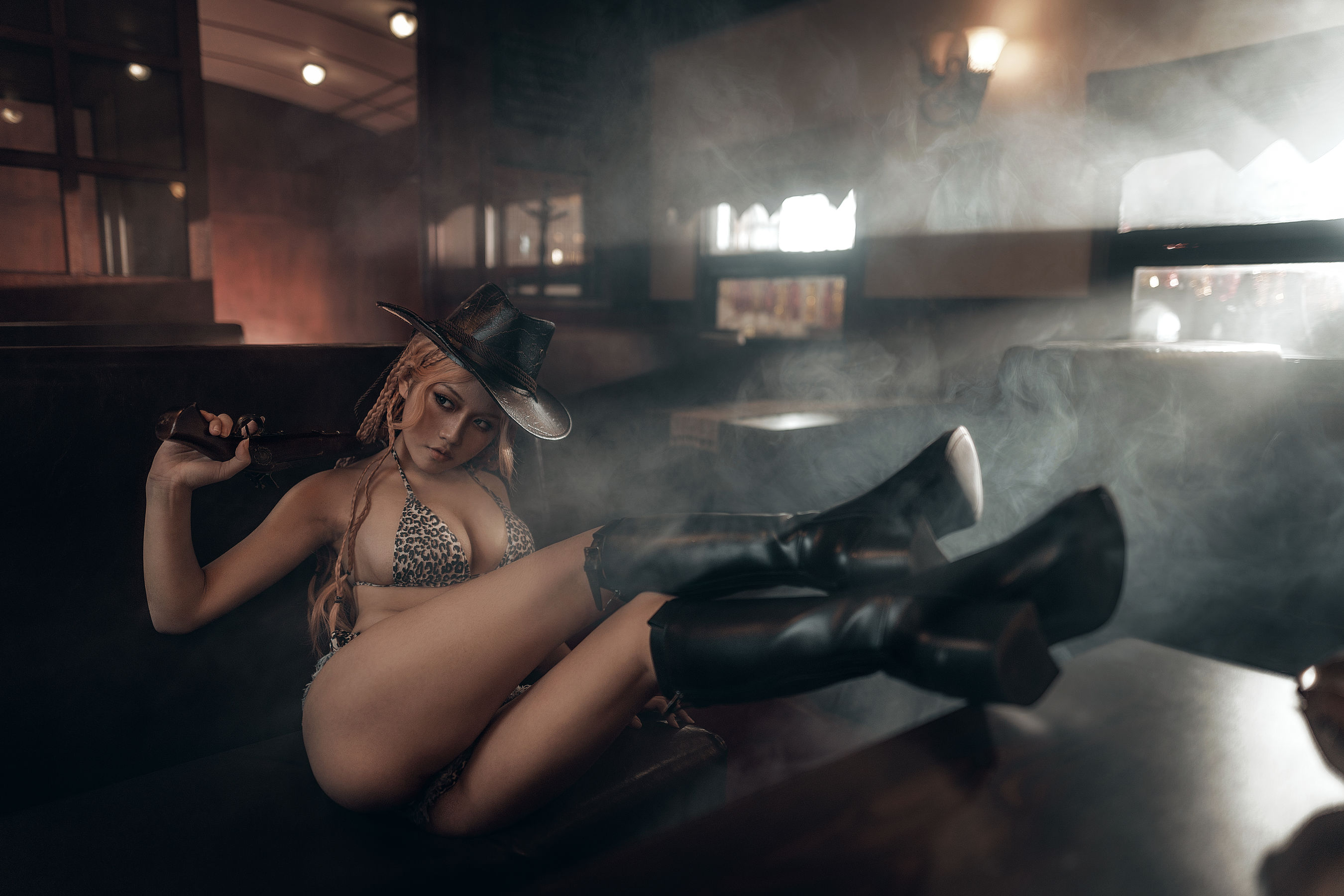 一笑芳香沁写真 – 牛仔 [22P]