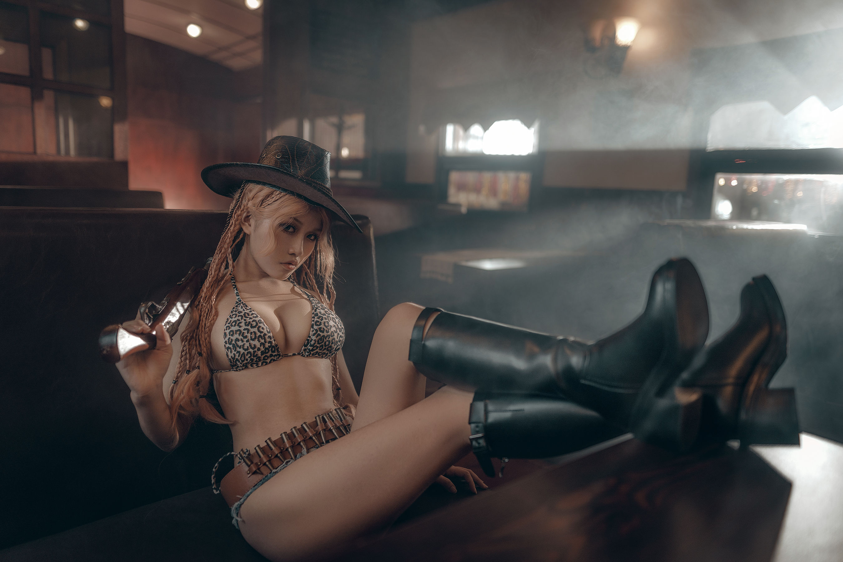 一笑芳香沁写真 – 牛仔 [22P]