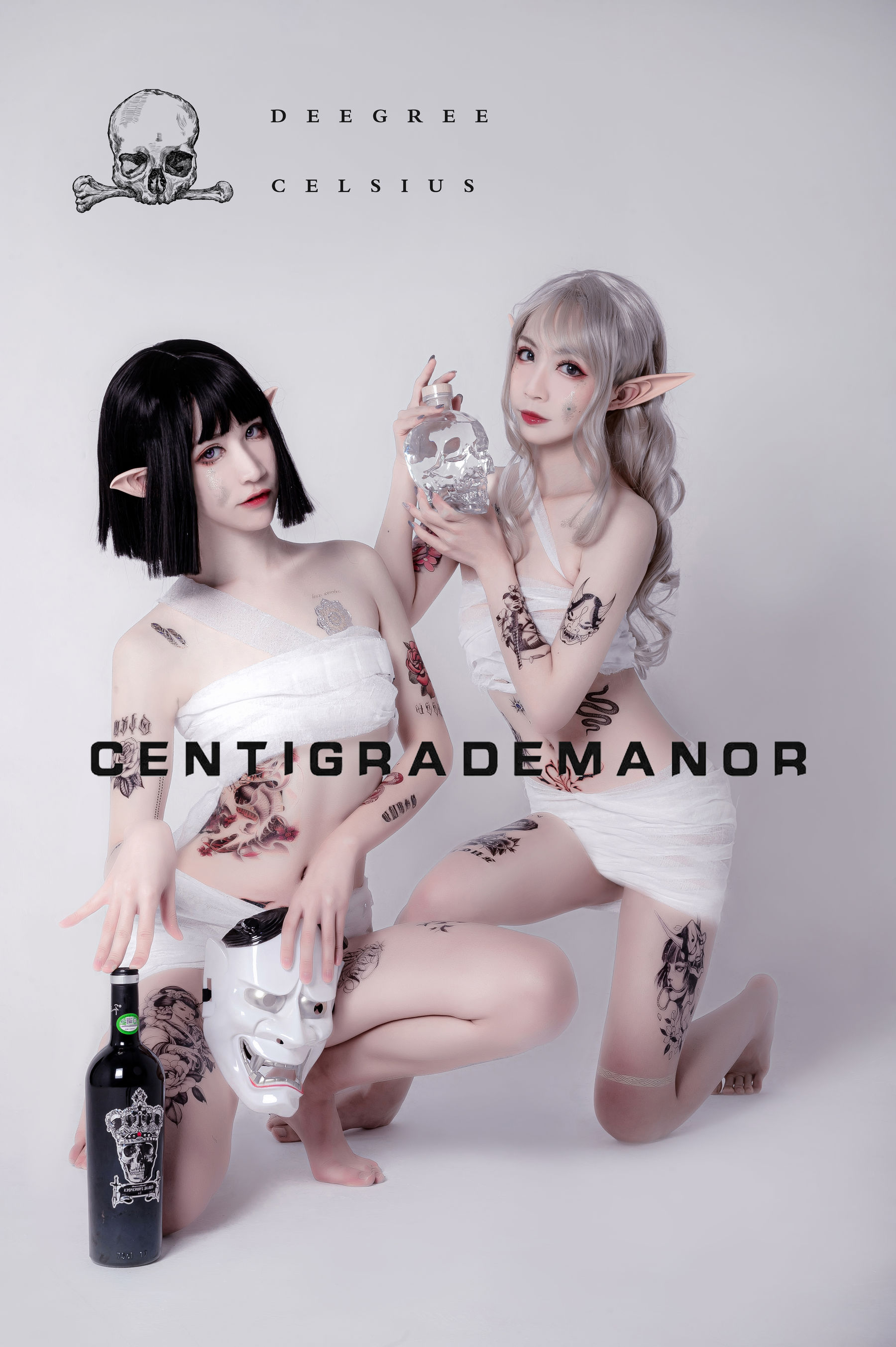 动漫博主阮邑_Fairy – 绑带和武士 [41P]