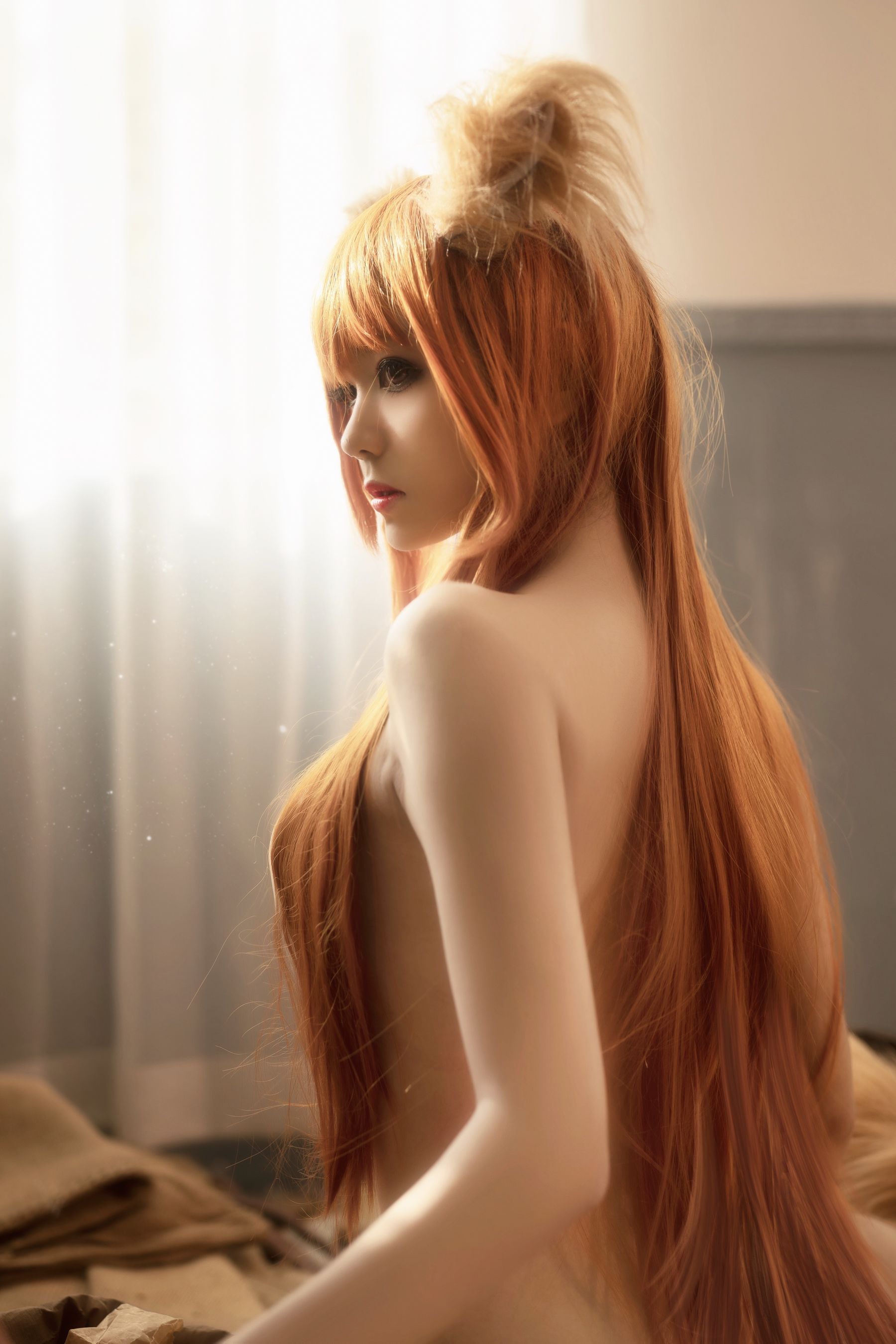 动漫博主南桃Momoko 赫萝裸体 [14P]