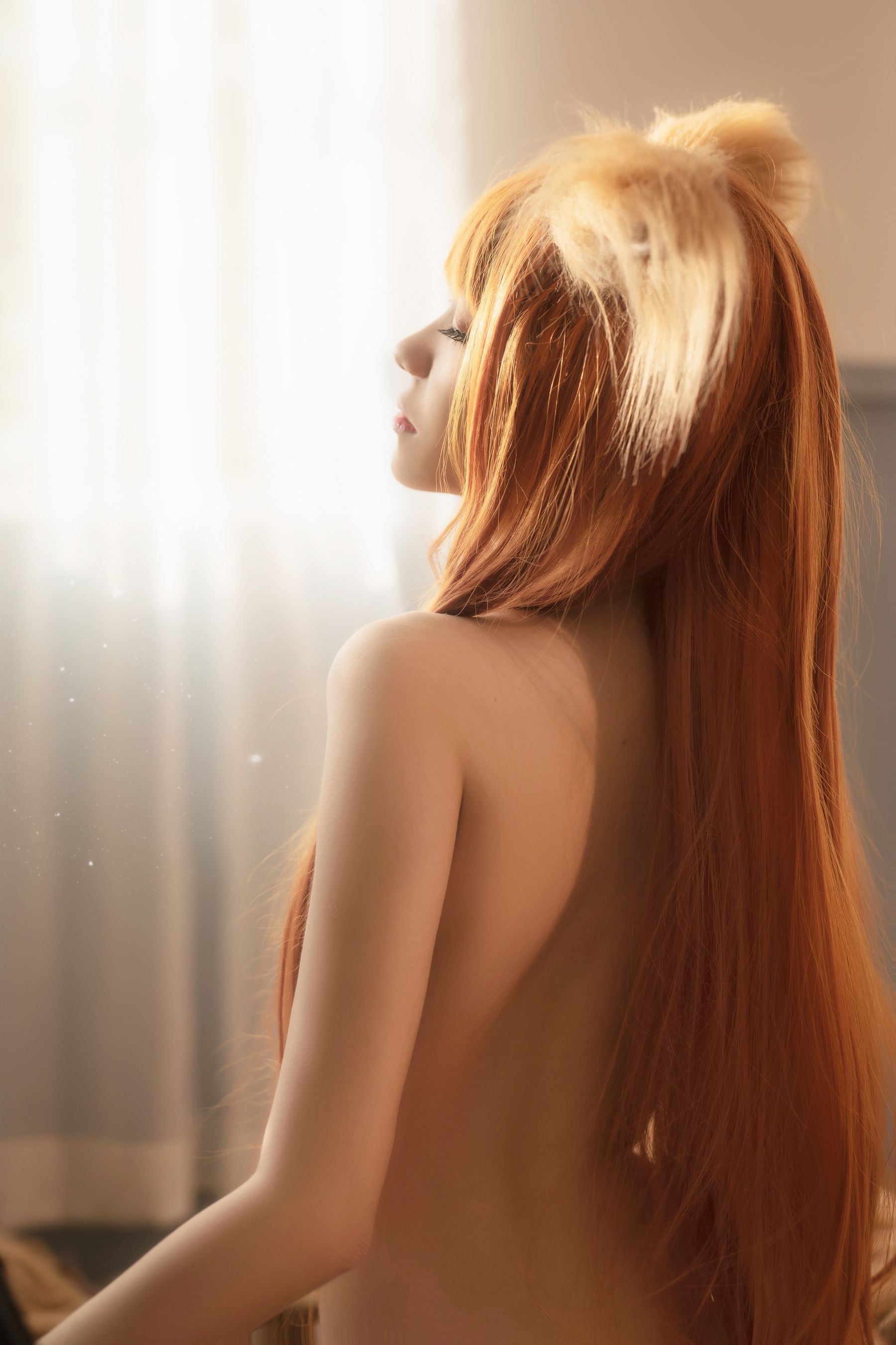 动漫博主南桃Momoko 赫萝裸体 [14P]