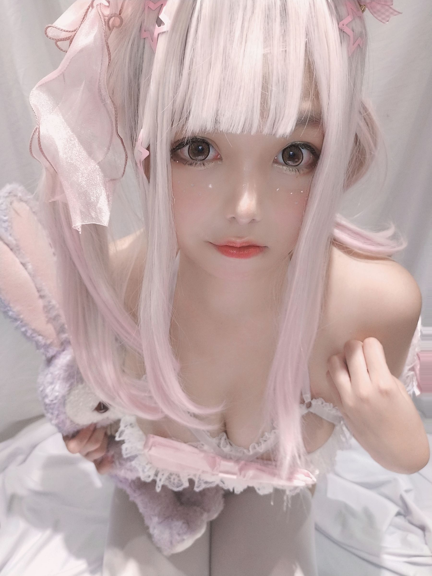 萌系小姐姐蜜汁猫裘 – 少女梦境 [10P]