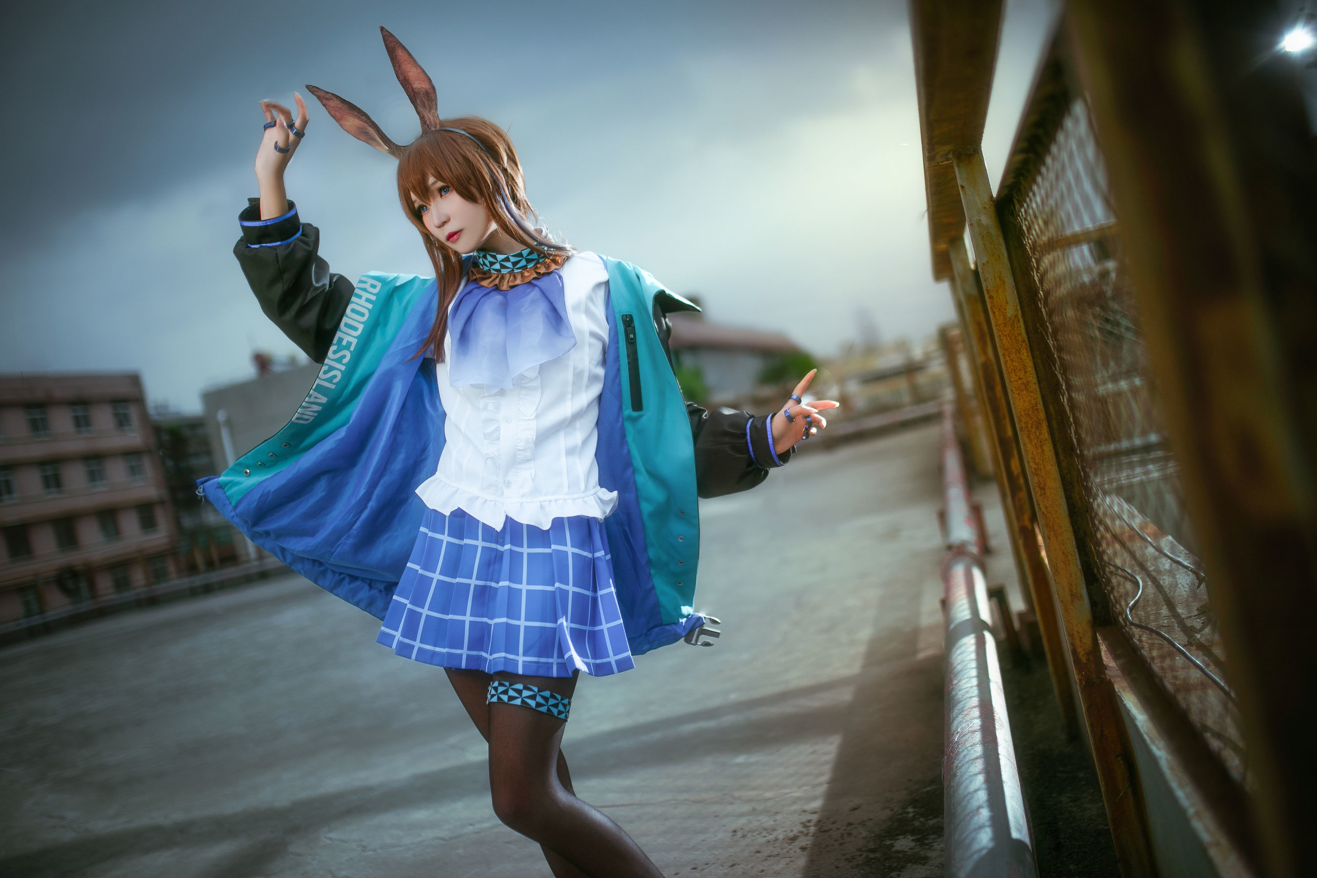 动漫博主北之北 – 明日方舟 阿米娅 [9P]