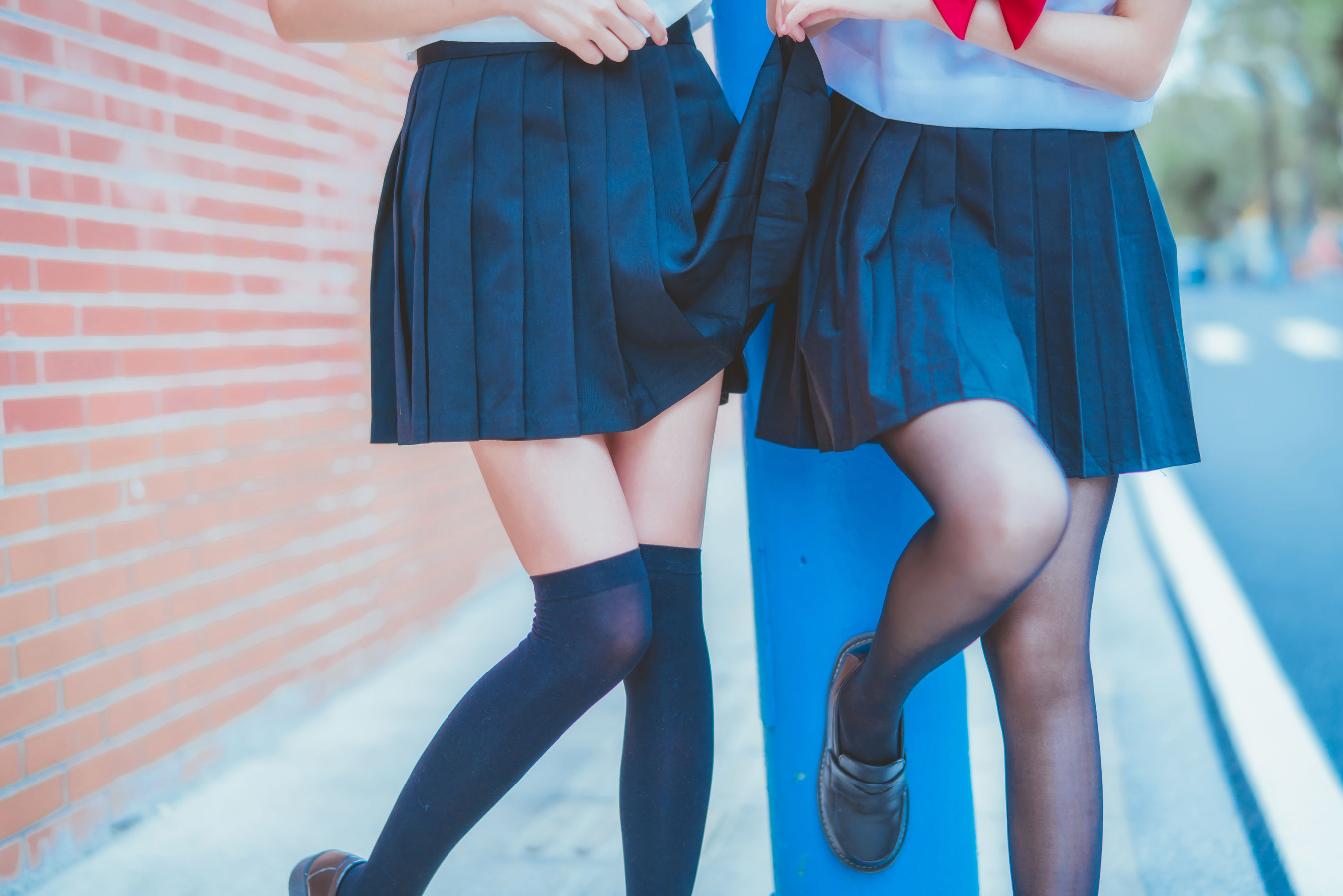 桜桃喵&#038;疯猫ss 《JK百合2》 [33P]