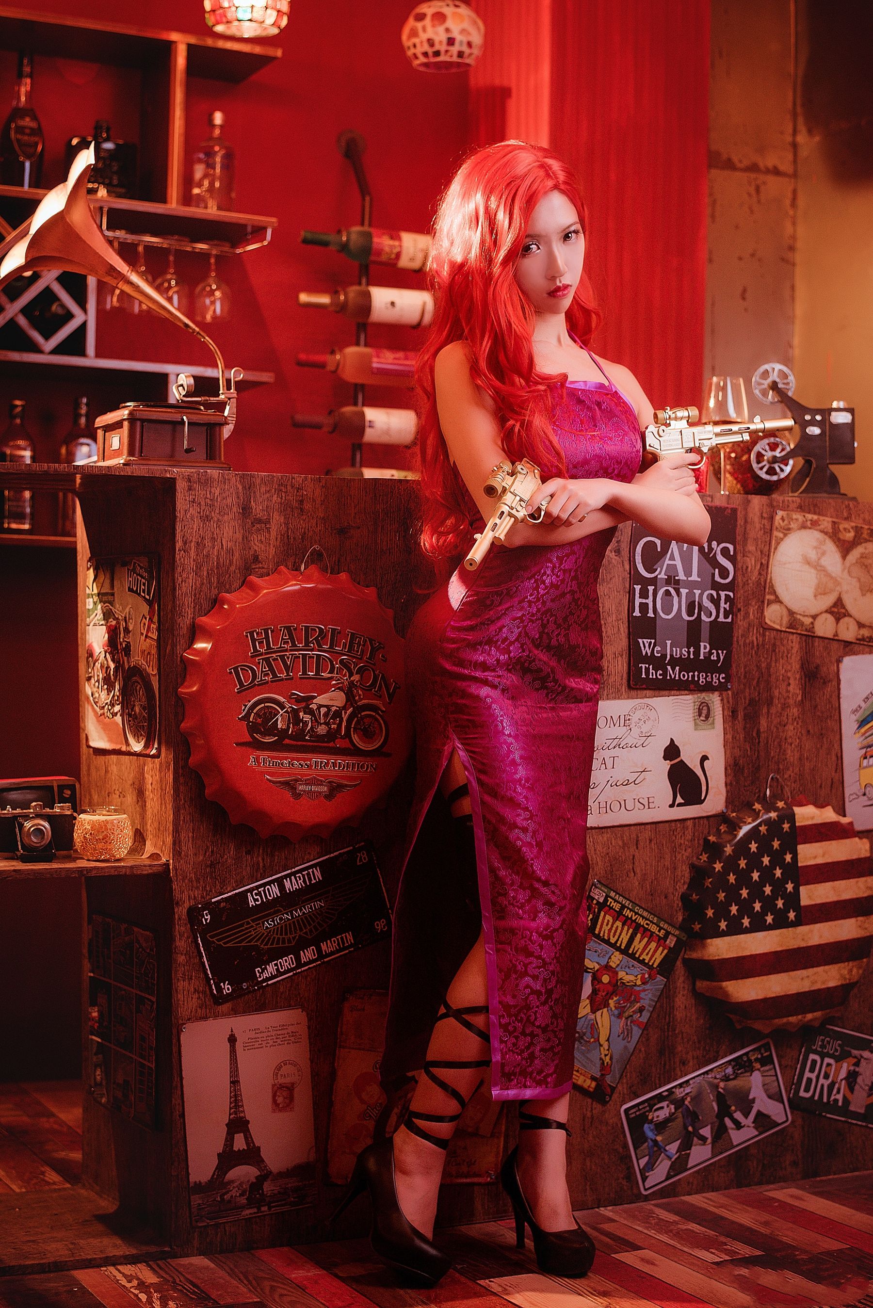 超人气Coser鳗鱼霏儿 – 厄运小姐 [11P]