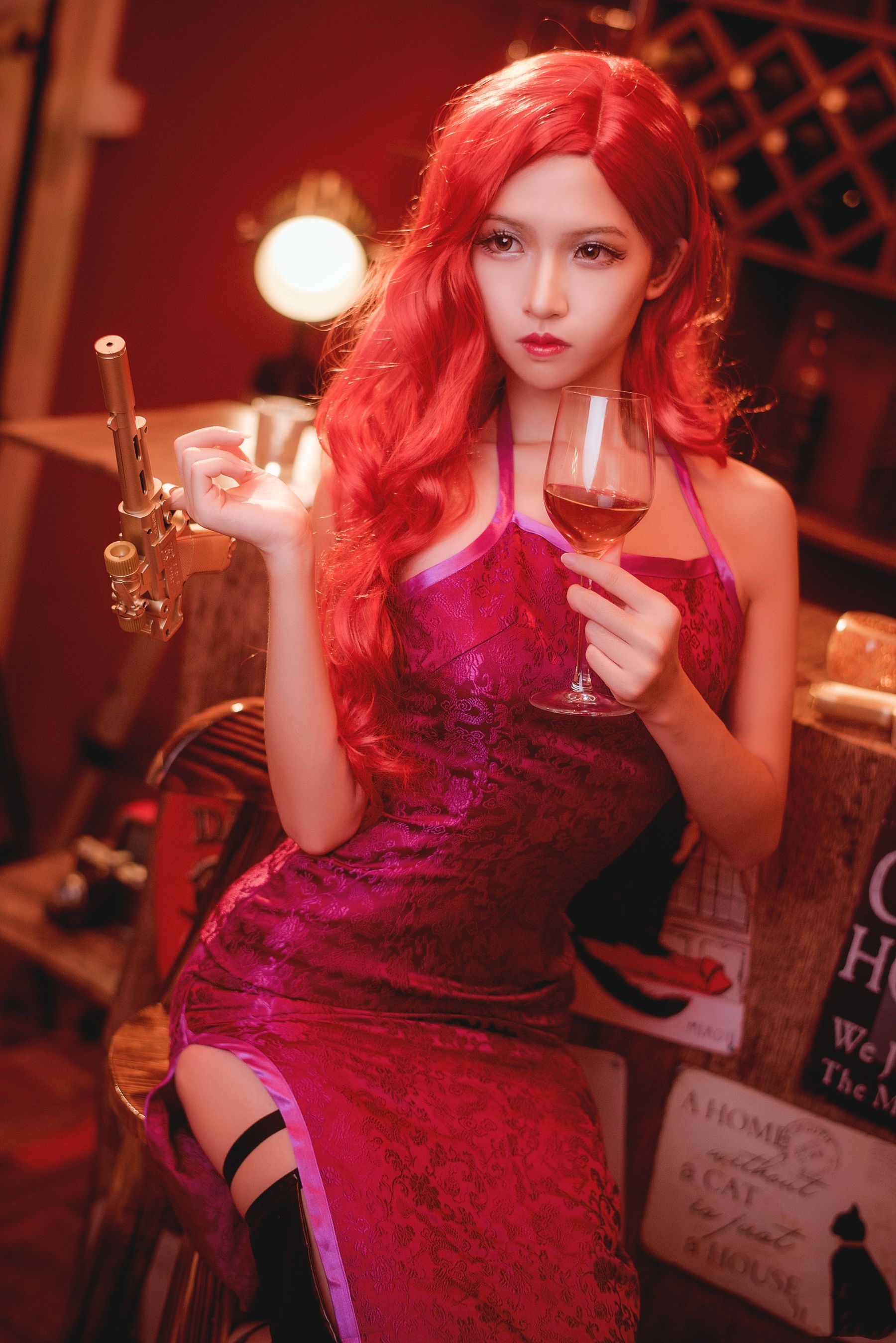 超人气Coser鳗鱼霏儿 – 厄运小姐 [11P]