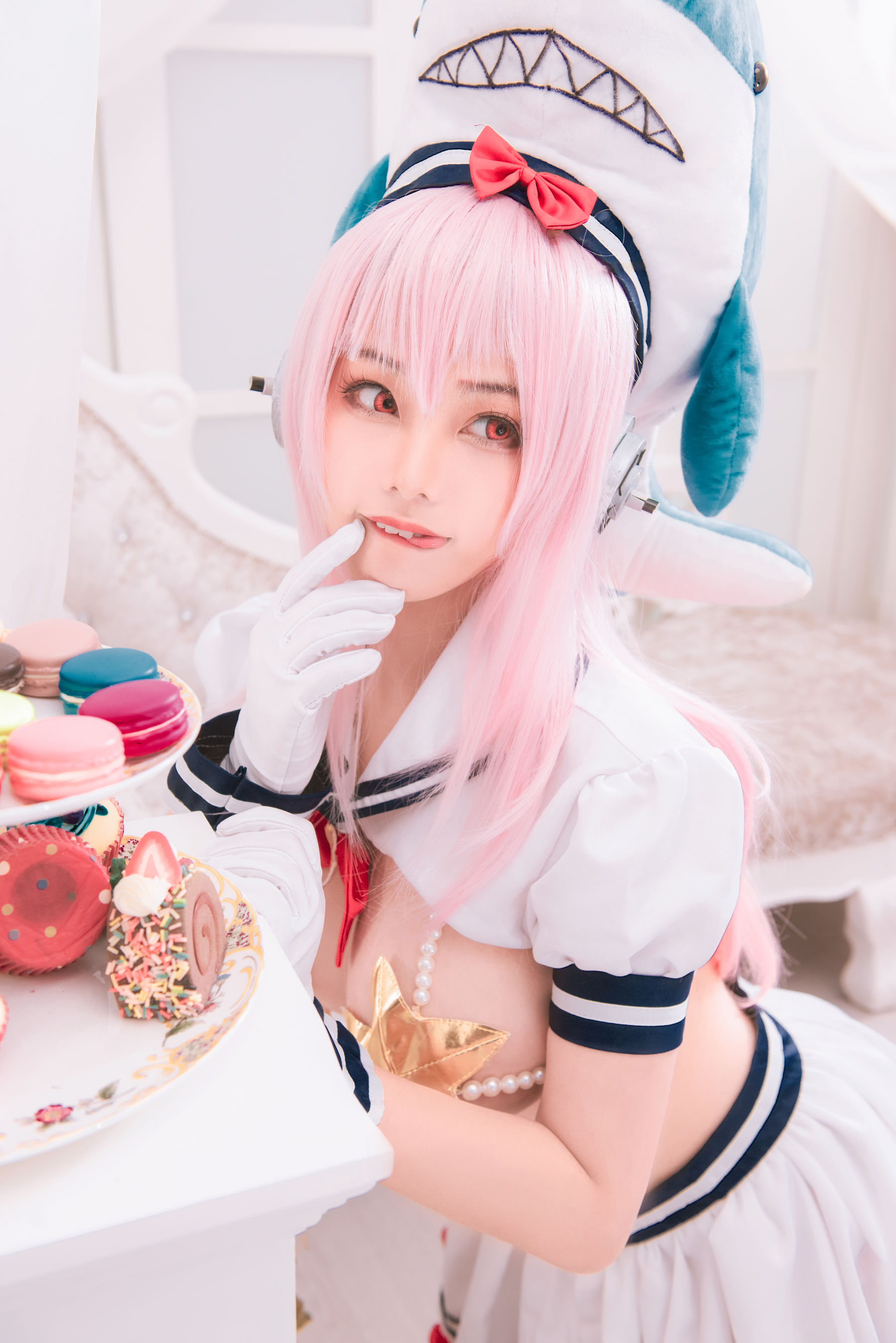 [Cosplay写真] 萌系小姐姐蜜汁猫裘 – 索尼子双鱼座 [12P]