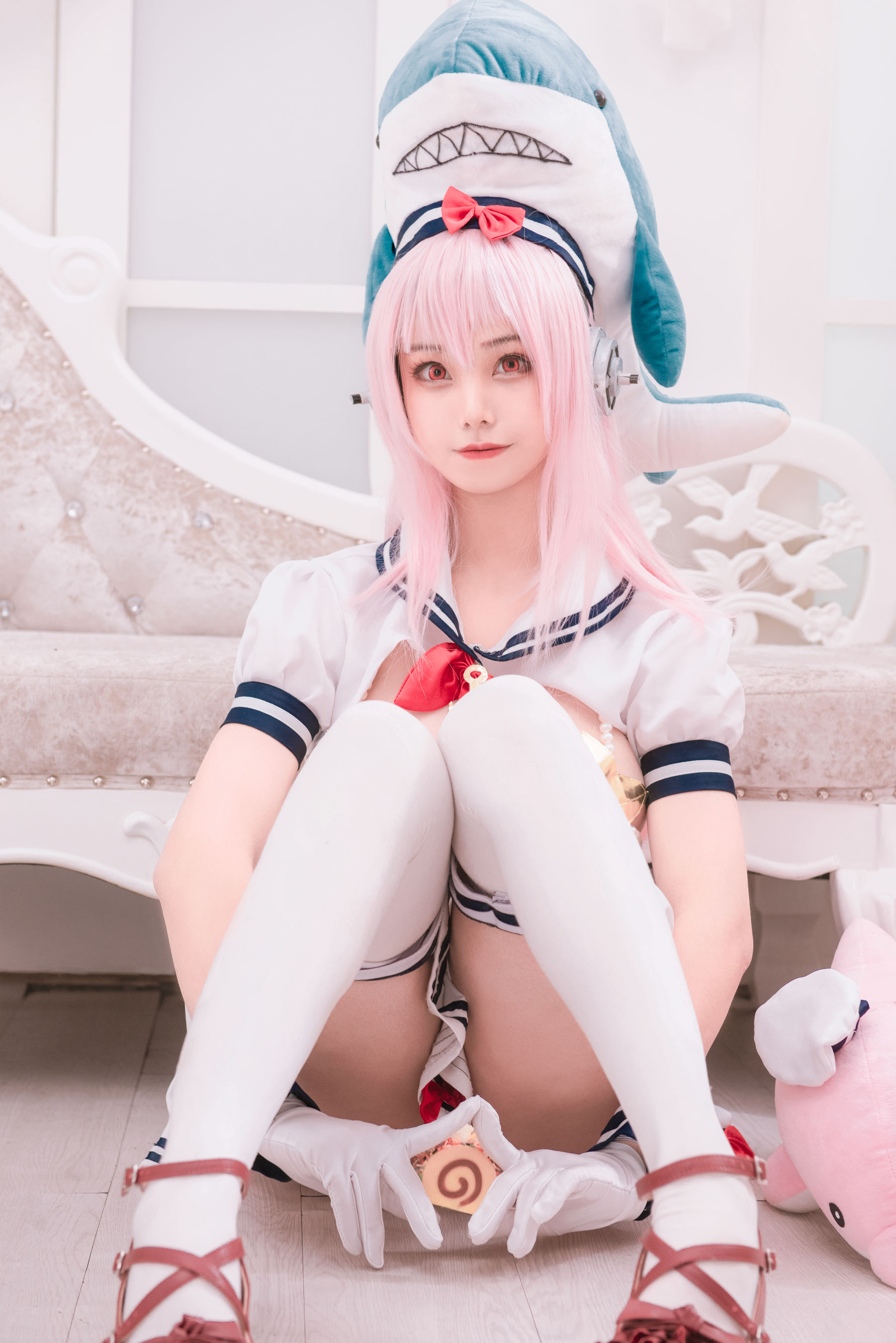 [Cosplay写真] 萌系小姐姐蜜汁猫裘 – 索尼子双鱼座 [12P]