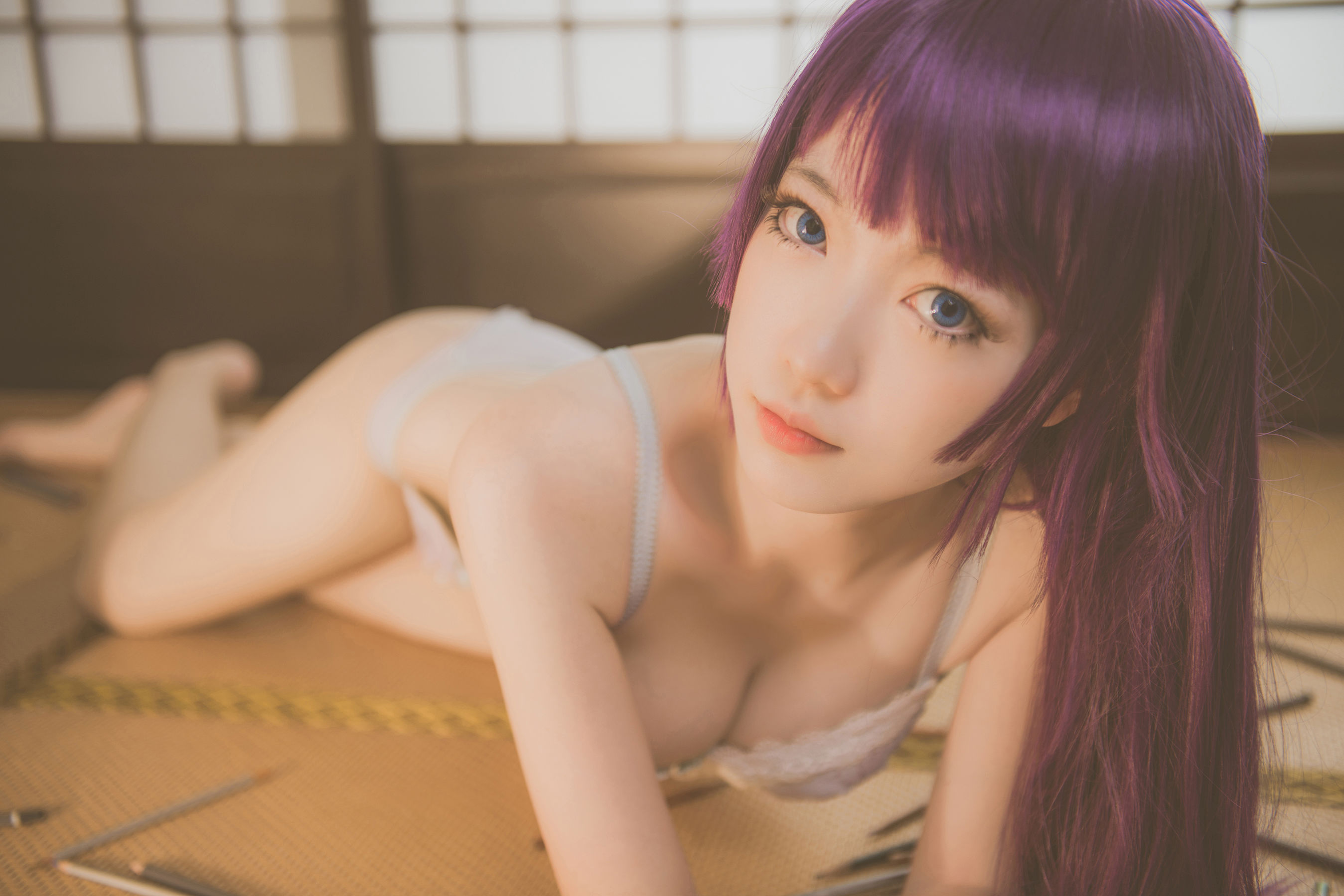 大胸萌妹妖少you1 – 战场原黑仪 [11P]