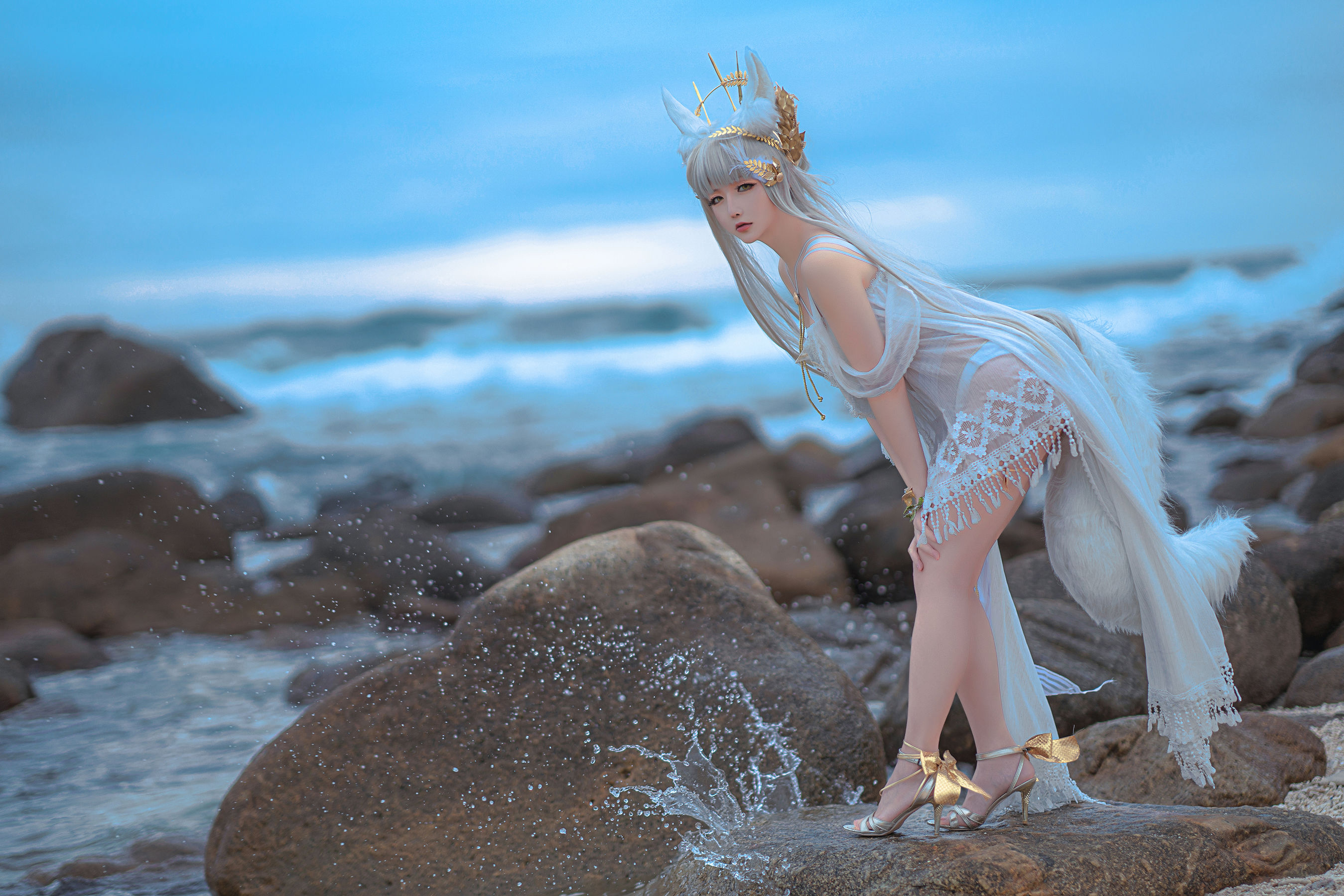 Coser小姐姐星之迟迟 – 明日方舟《白金》 [21P]