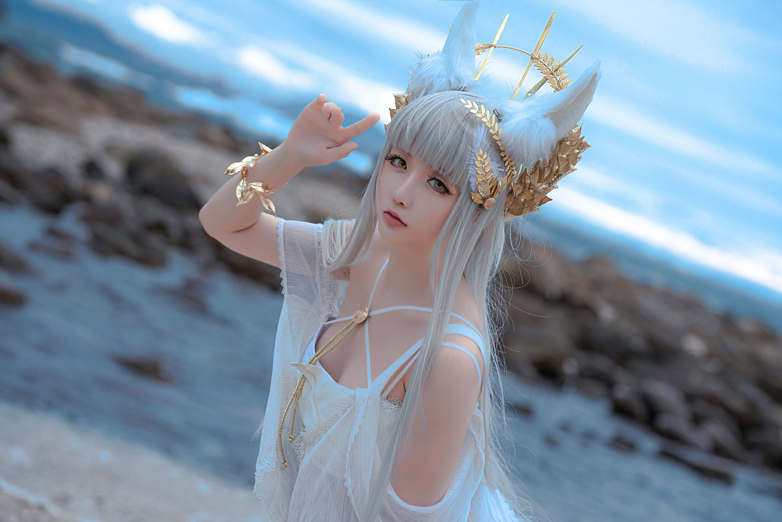 Coser小姐姐星之迟迟 – 明日方舟《白金》 [21P]