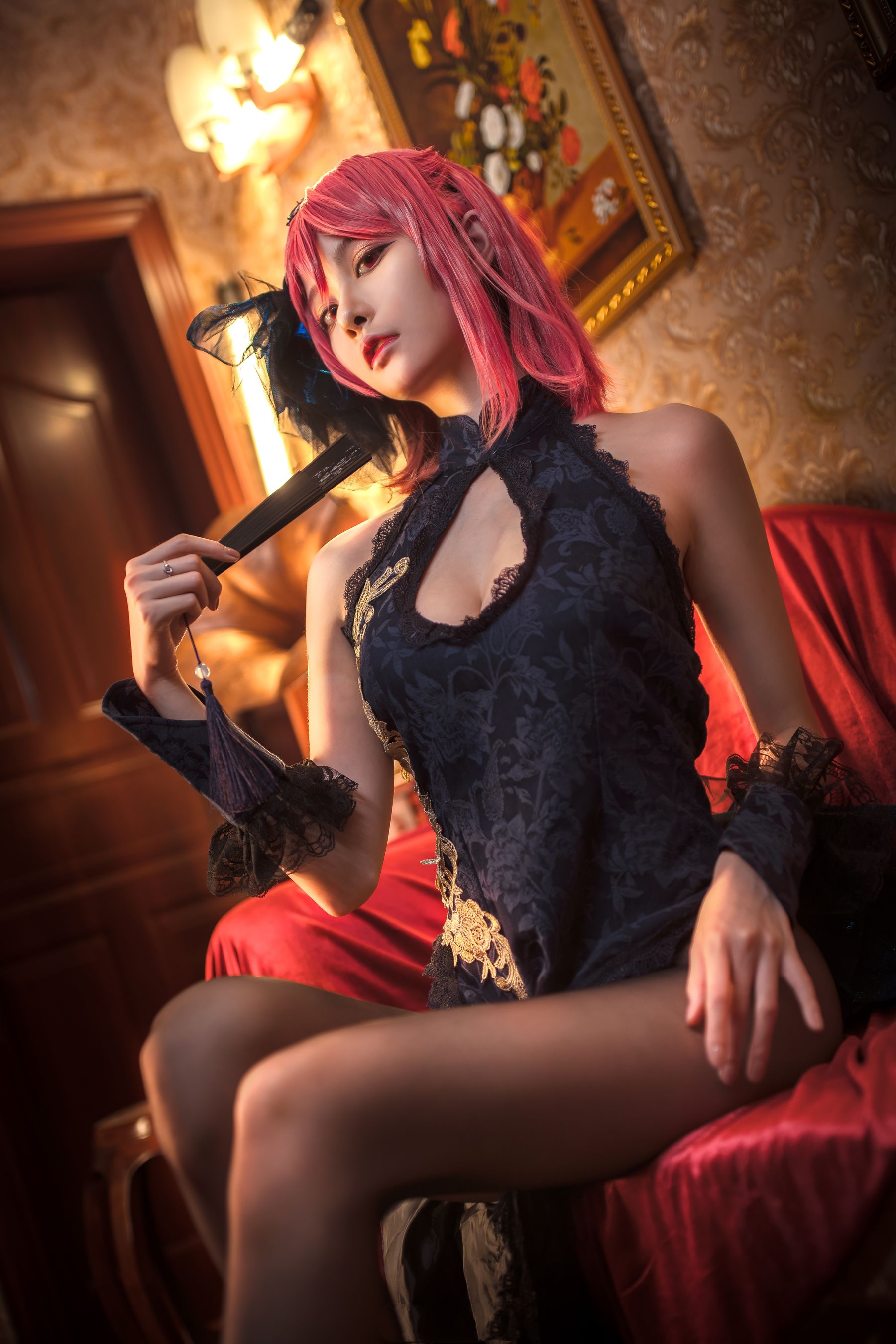 COS萌妹沧霁桔梗 – 黑太子 [11P]