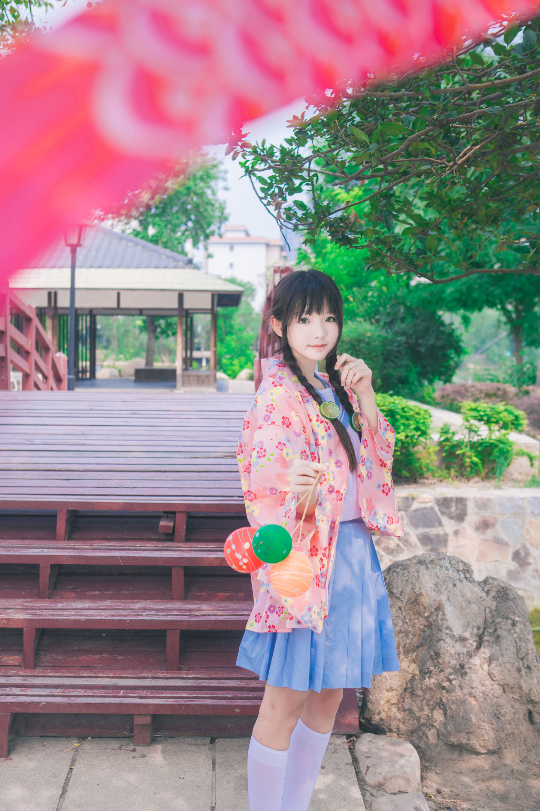 可爱妹妹樱群 和服 [17P]