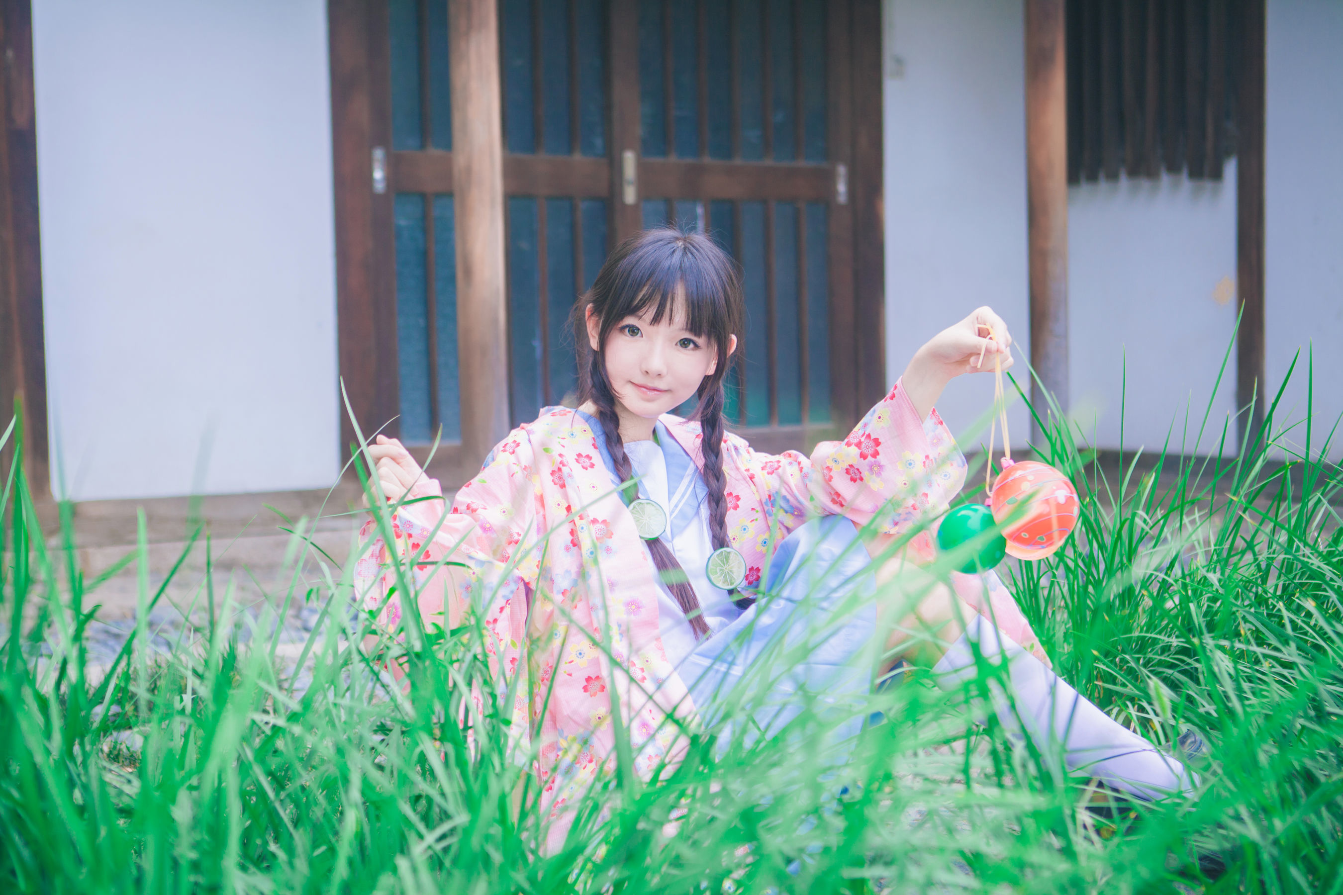 可爱妹妹樱群 和服 [17P]