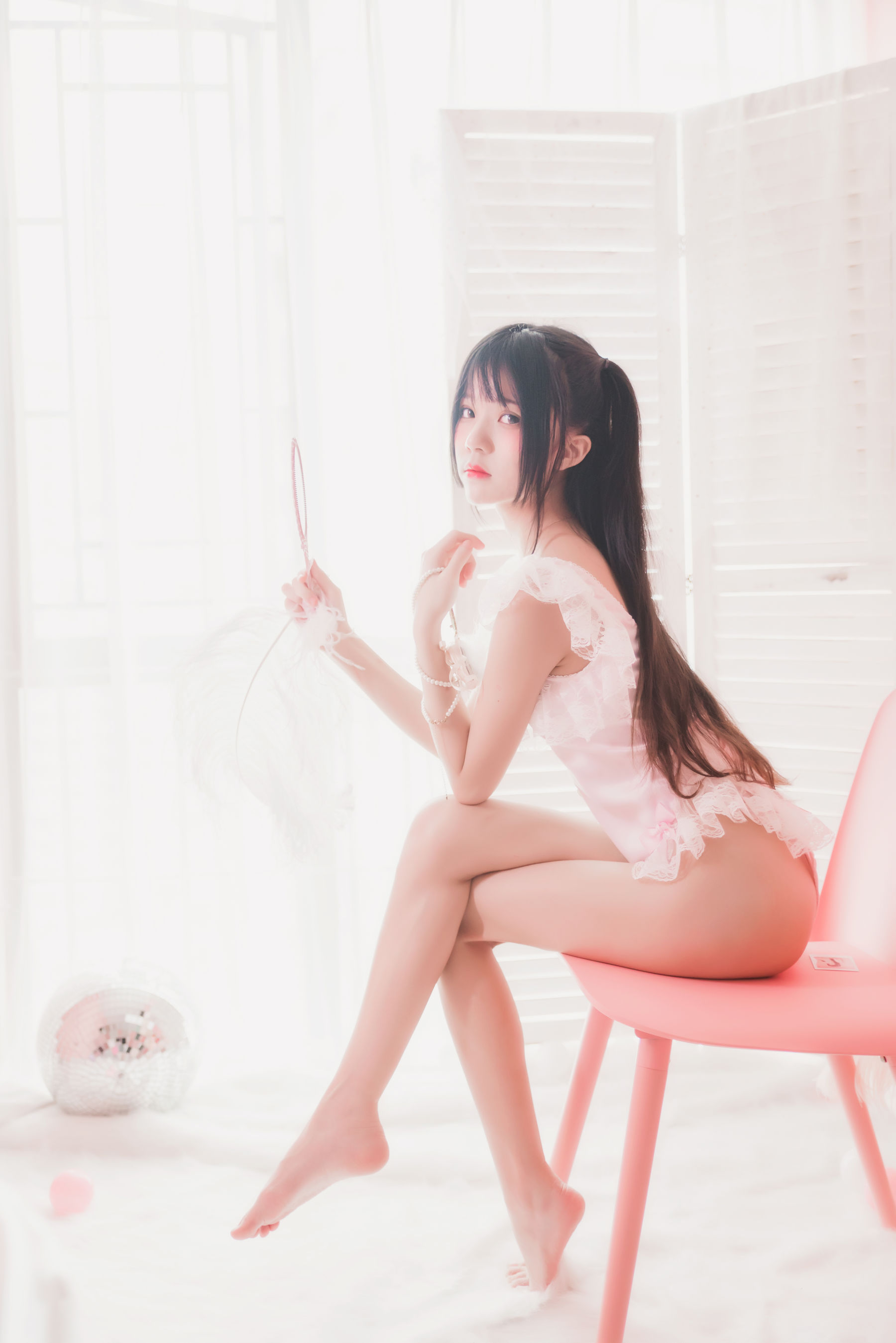 桜桃喵 冬眠系列 粉色浴缸 [57P]