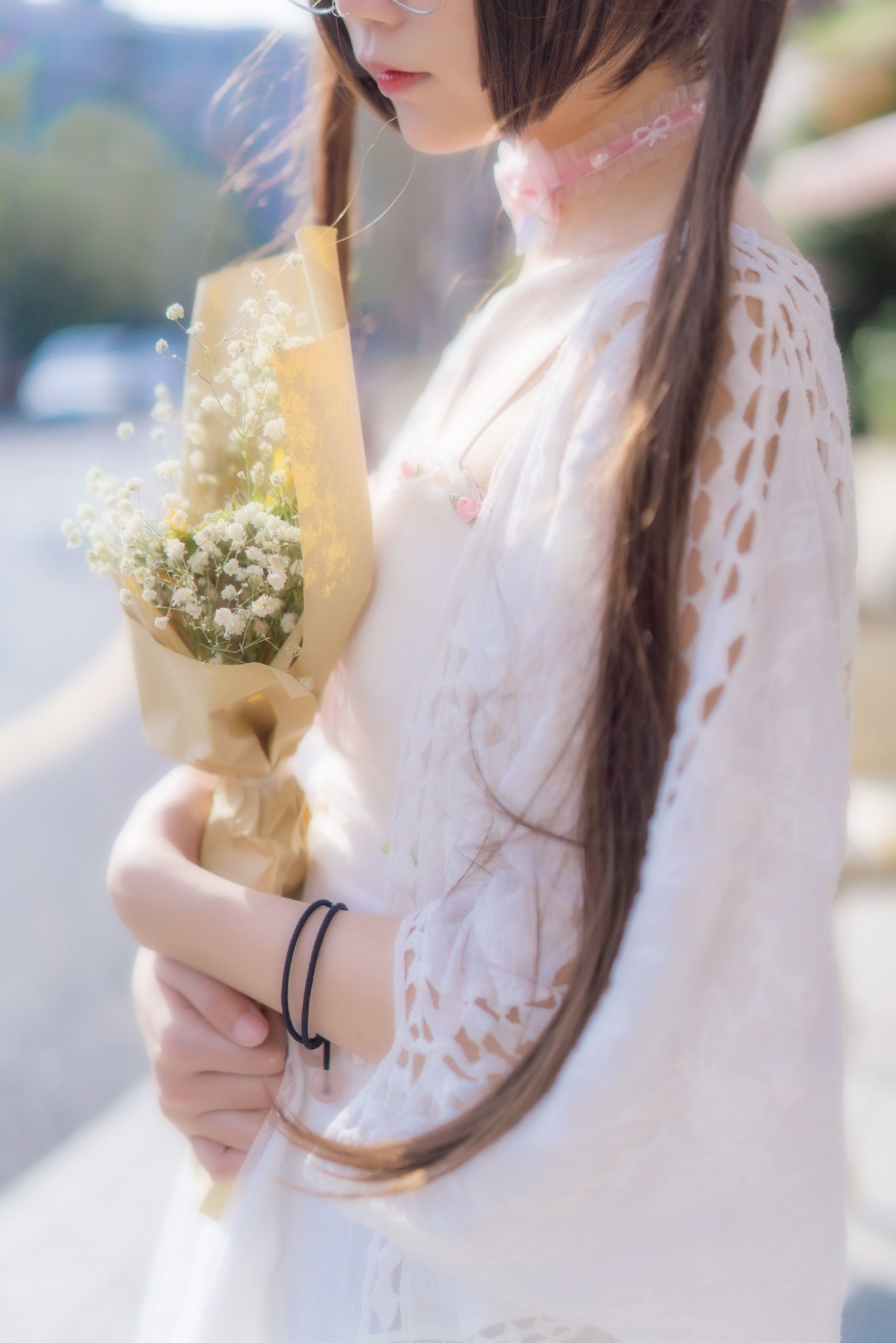 清纯少女五更百鬼 日常 双马尾 [10P]