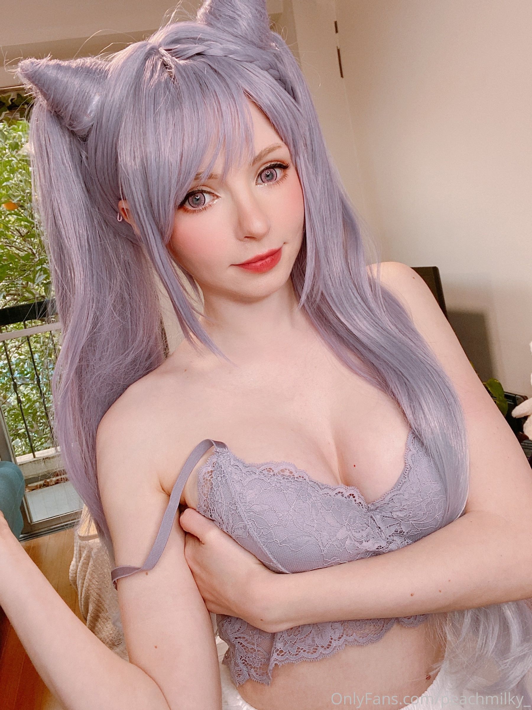 Peach milky – Keqing Genshin Impact [114P]