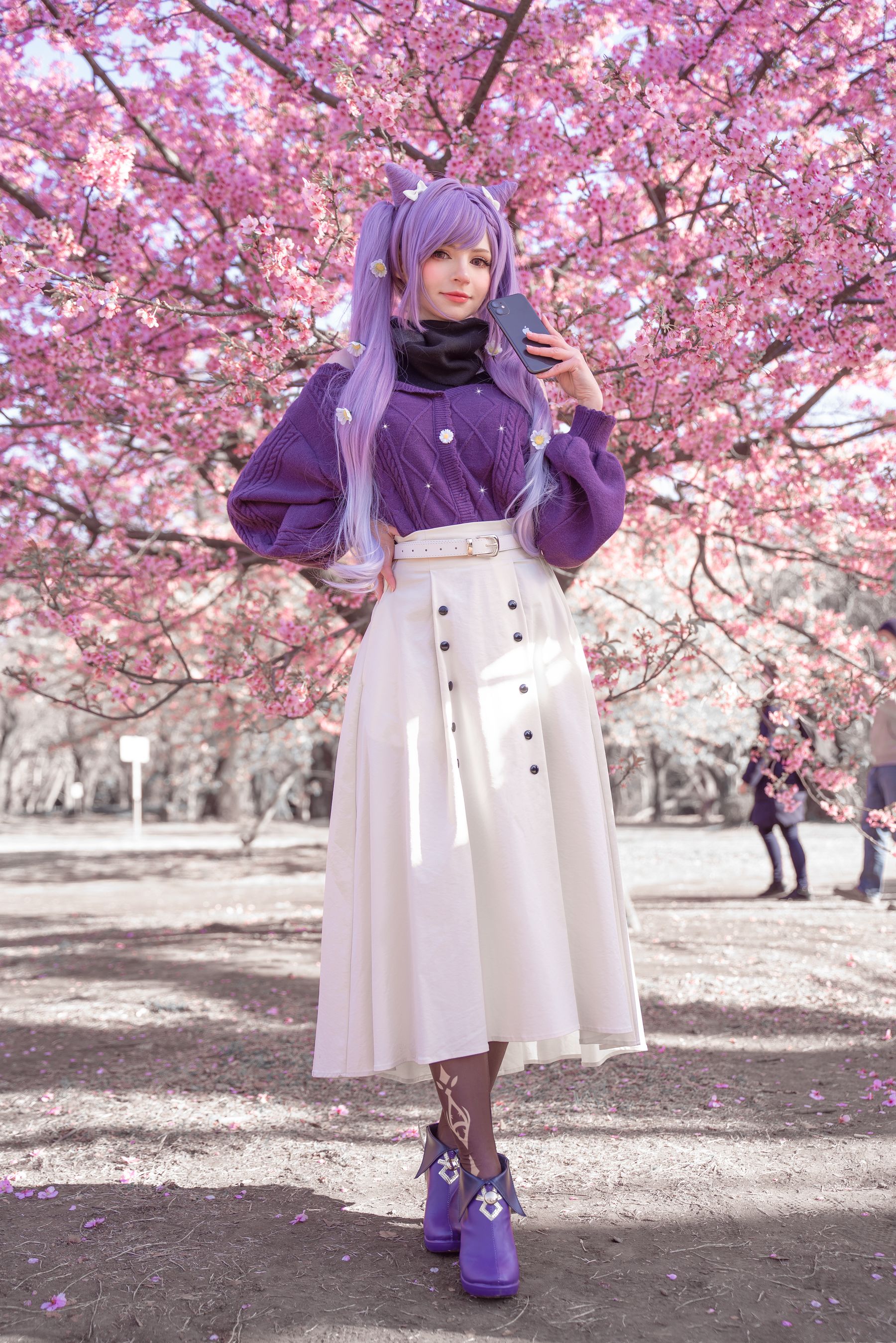 Peach milky – Keqing Genshin Impact [114P]