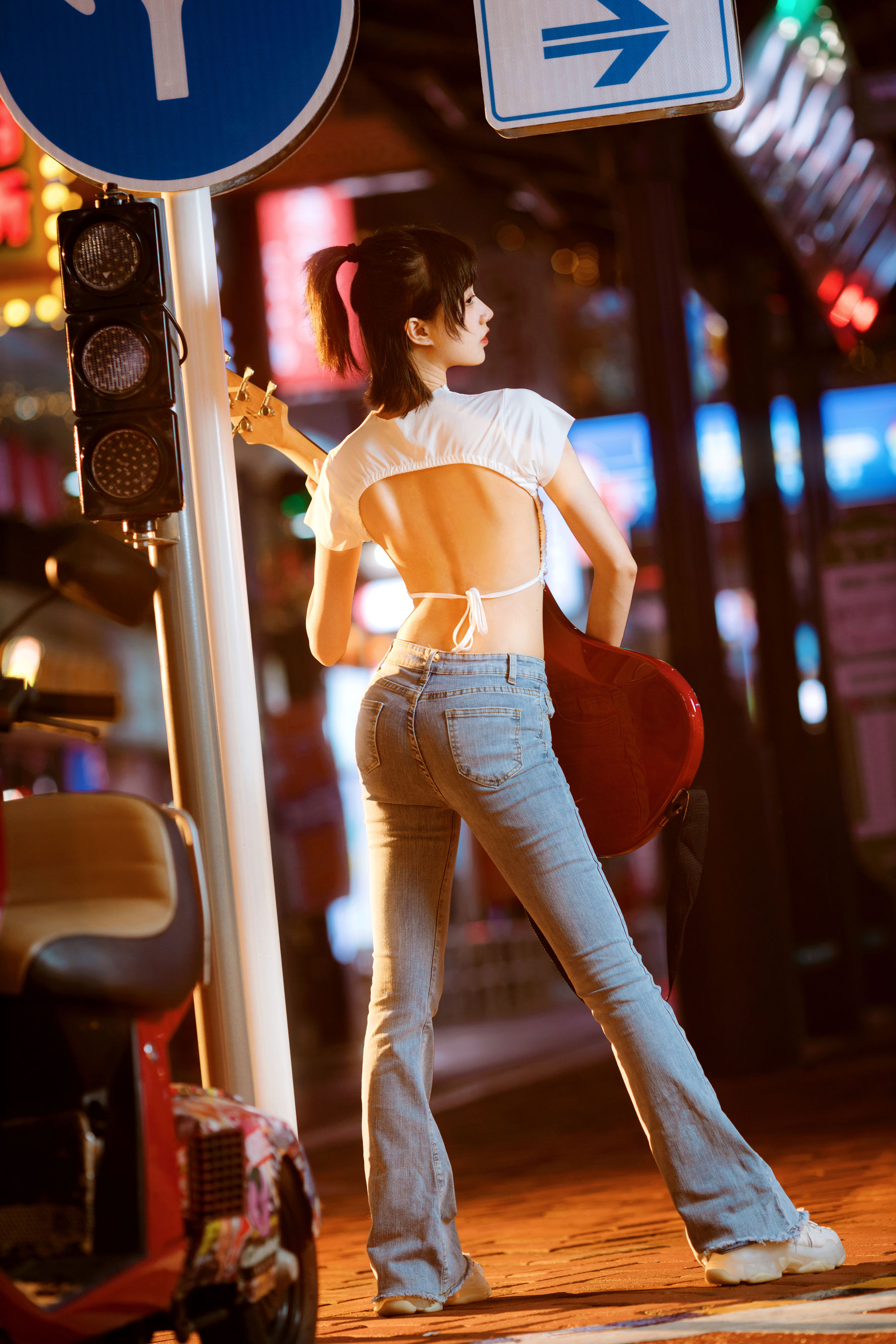 萌系小姐姐木绵绵OwO – 贝斯与妹妹2 [28P]