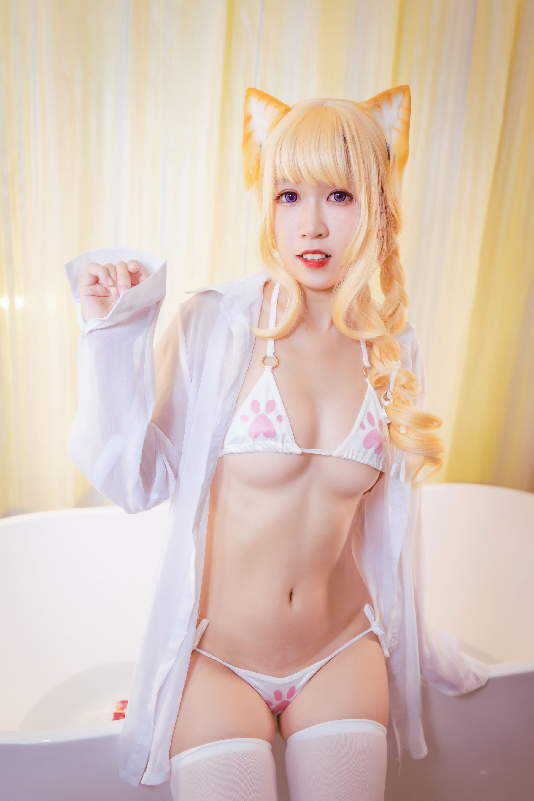 流年不停_w – 浴缸猫咪 [45P]