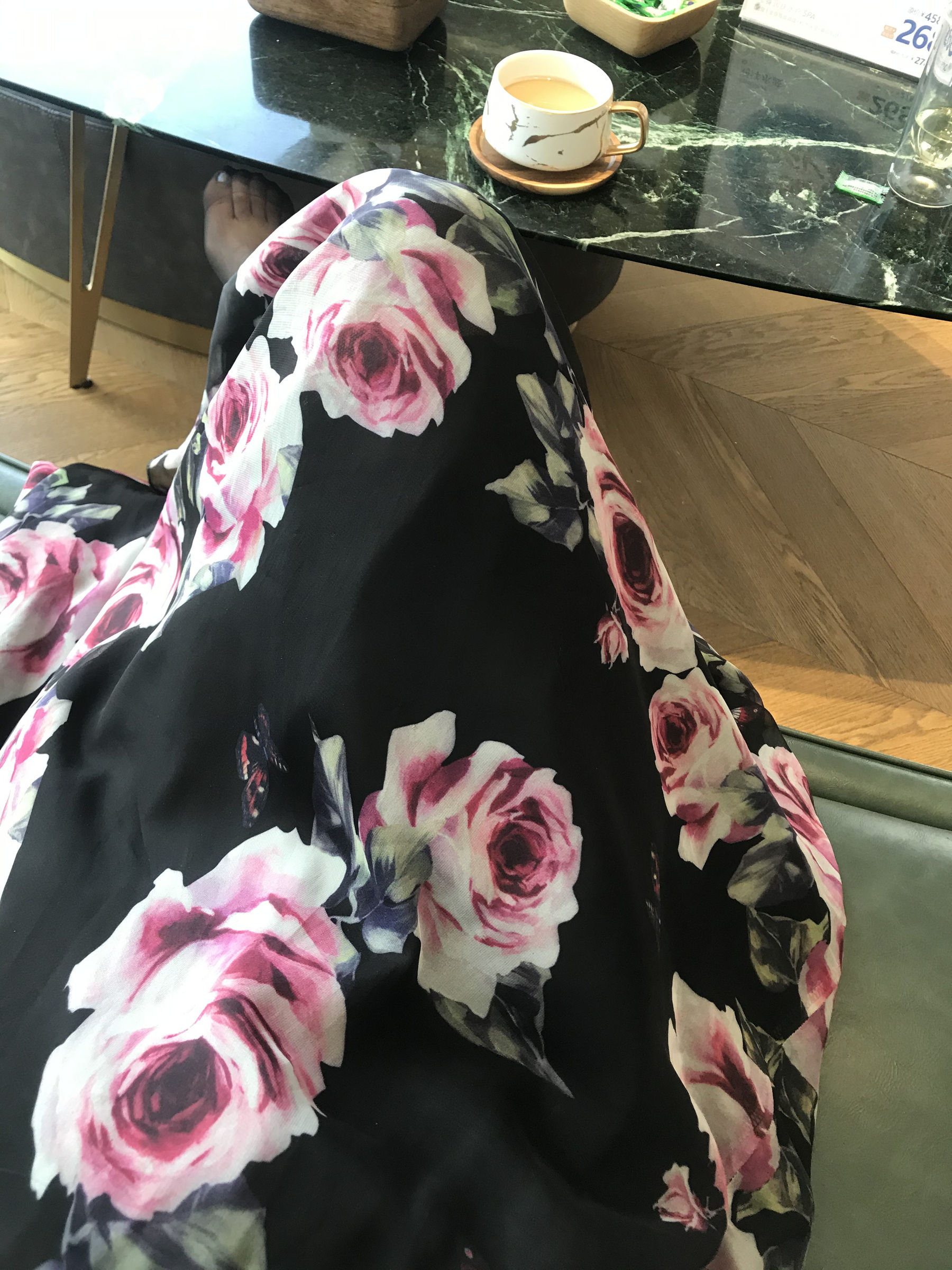 丝足博主麋鹿_Monroe 2020.08.07 奔放牡丹 [11P]