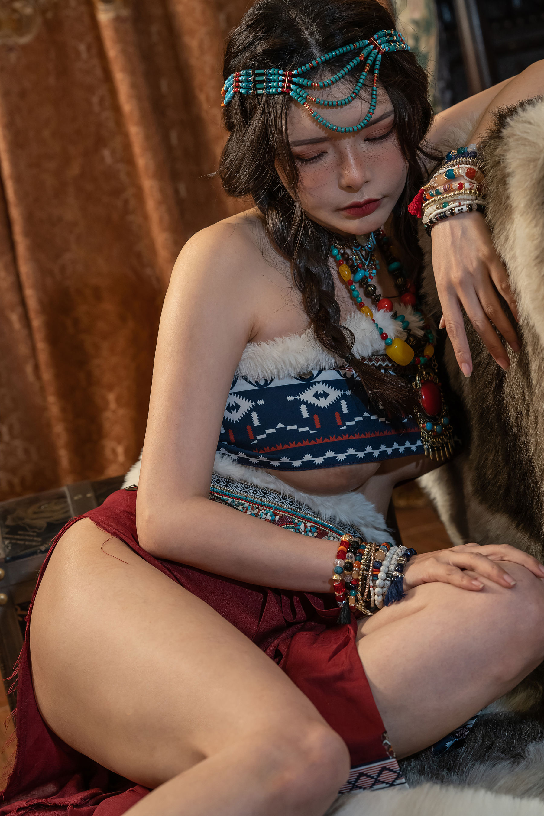 秋和柯基(夏小秋秋秋) – 雀斑少女 [34P]