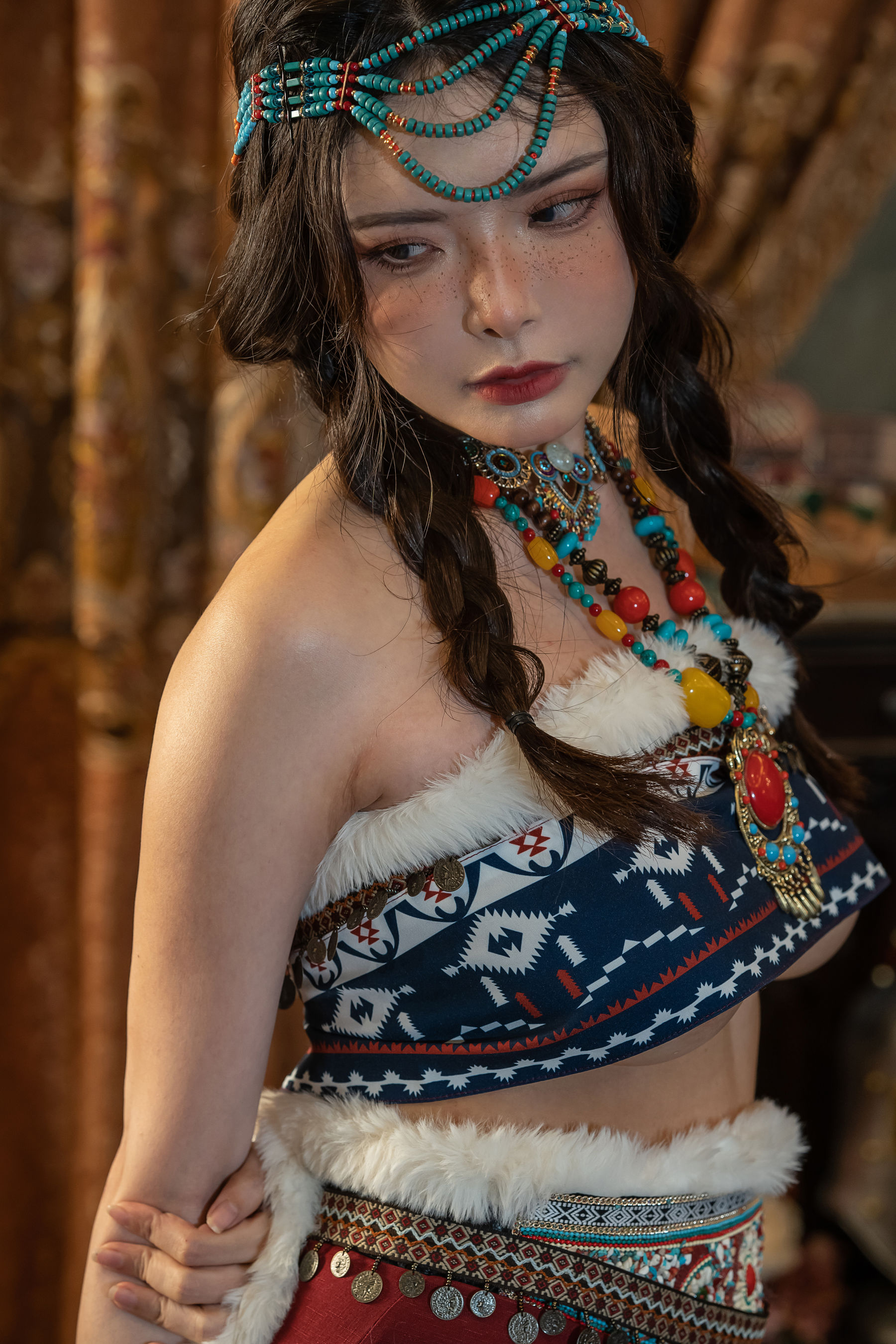 秋和柯基(夏小秋秋秋) – 雀斑少女 [34P]